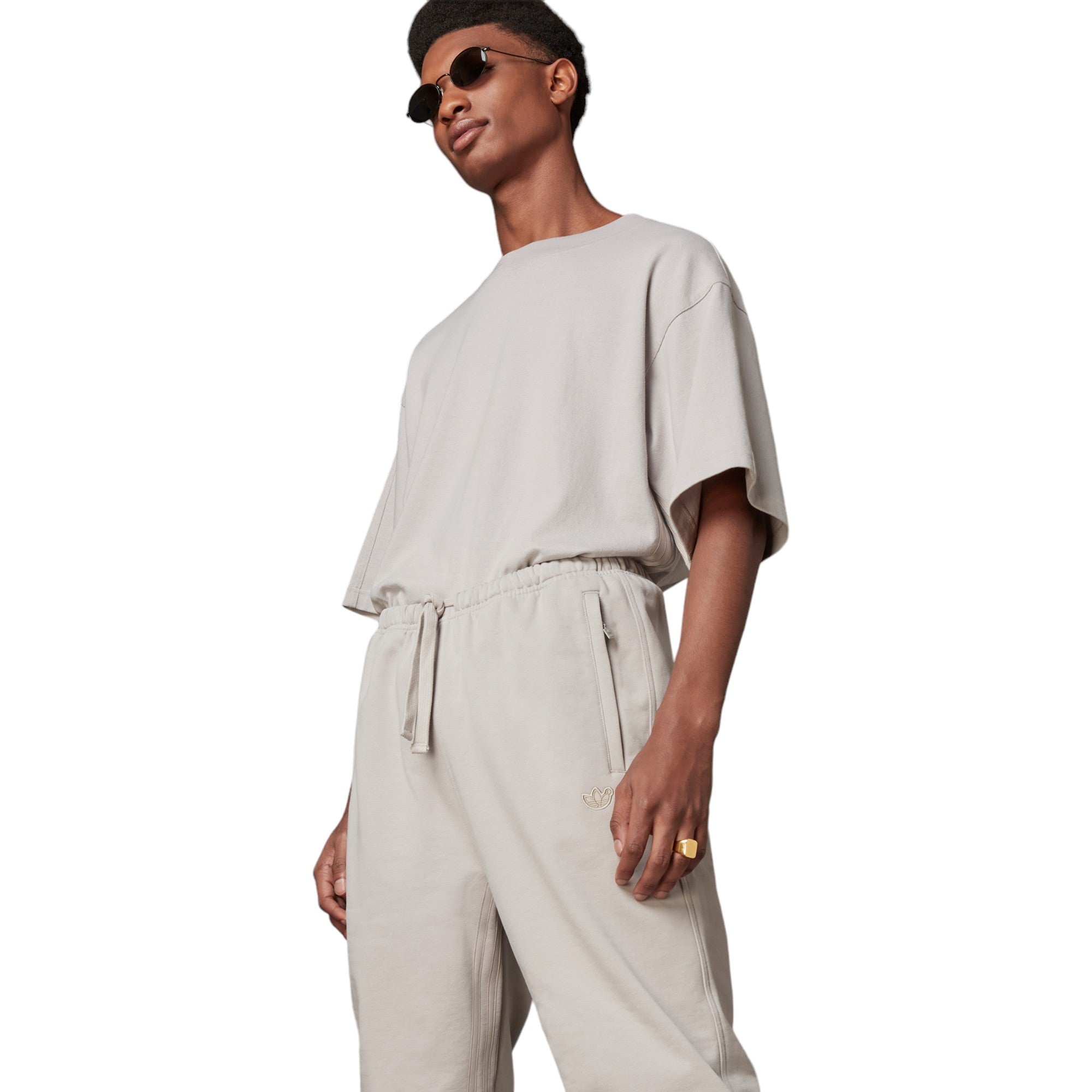 adidas Originals Blue Version Essentials Sweat Pants - Clear Granite
