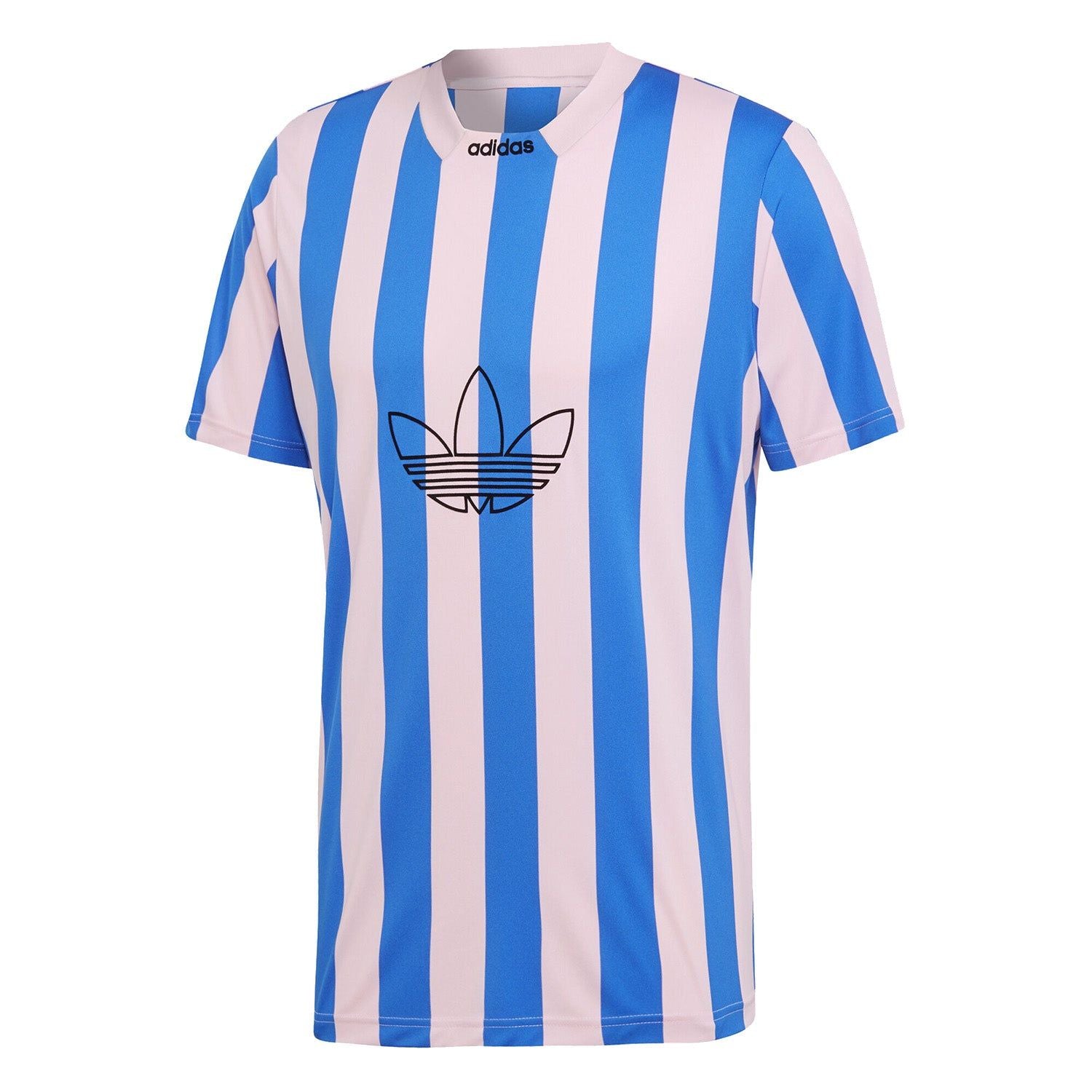 adidas Originals Stripes Jersey - Blue/Pink - ViaductClothing - -