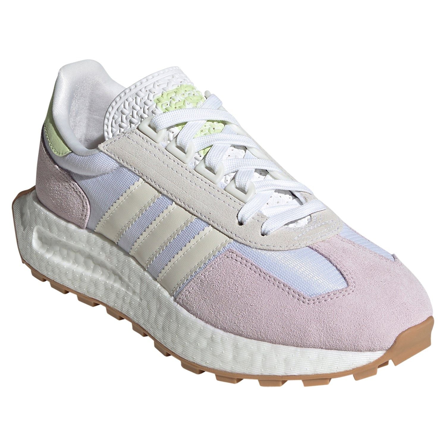 adidas Originals Womens Retropy E5 Shoes - White/Pink - ViaductClothing - -