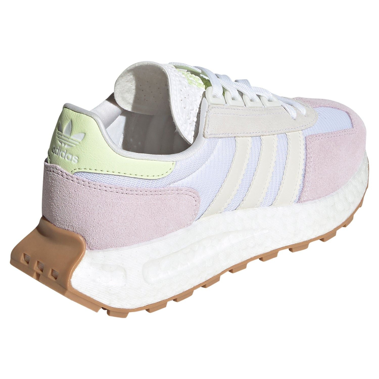 adidas Originals Womens Retropy E5 Shoes - White/Pink - ViaductClothing - -