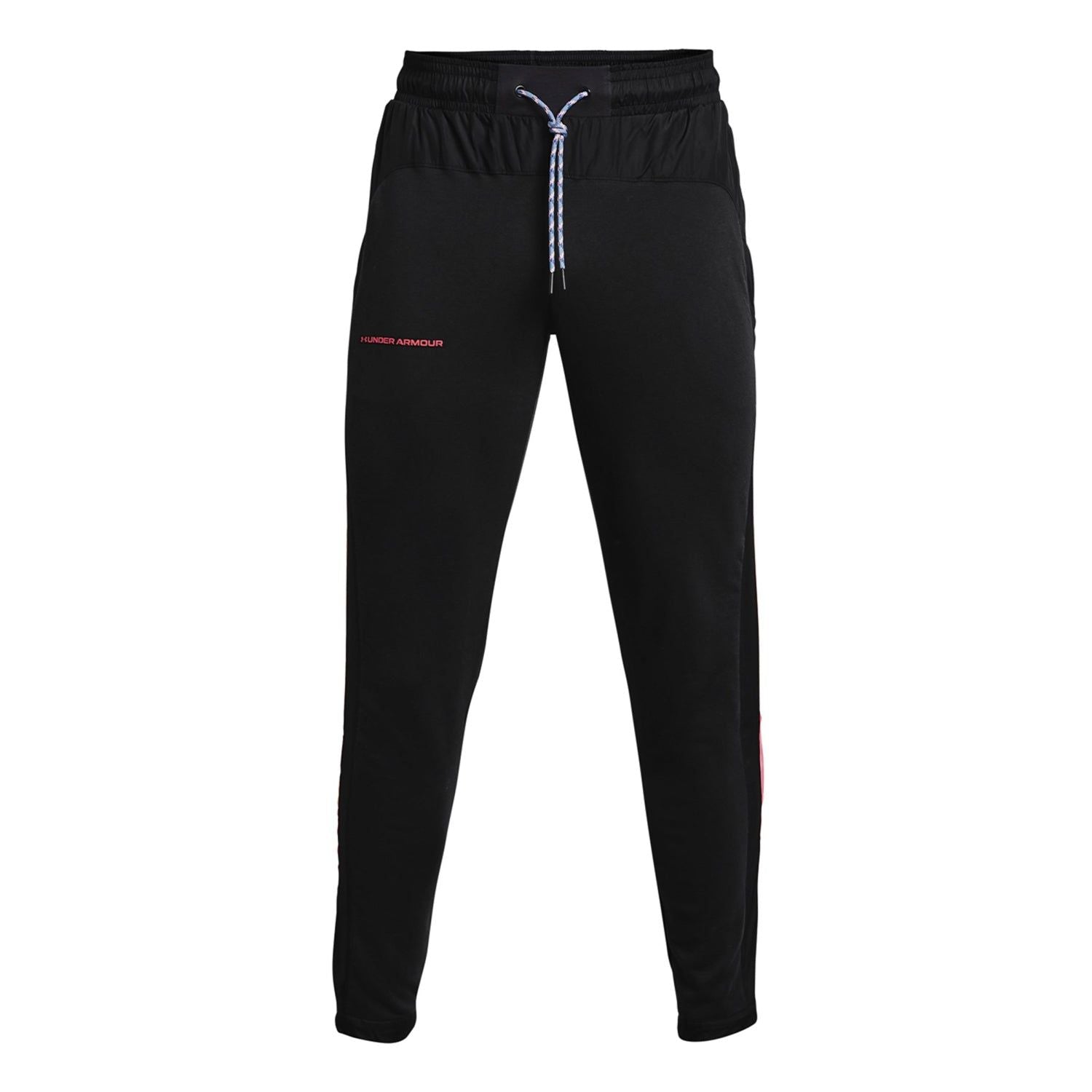 Under Armour UA Rival Terry AMP Joggers Pants - Black/Pink - ViaductClothing - -