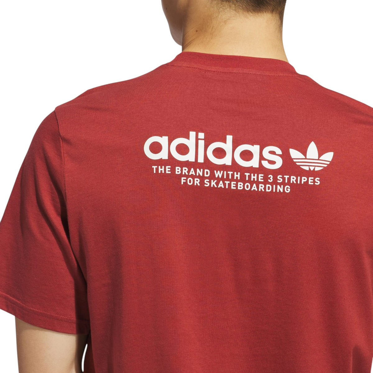 adidas Originals Unisex 4.0 Logo Tee - Red