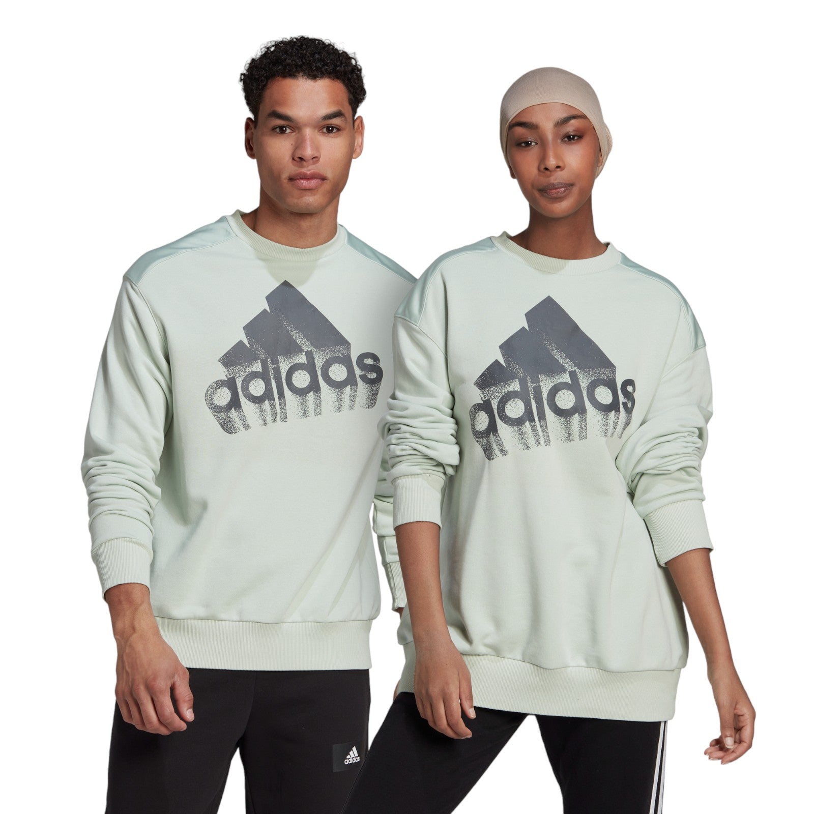 adidas Essentials Brand Love French Terry Sweatshirt - Green