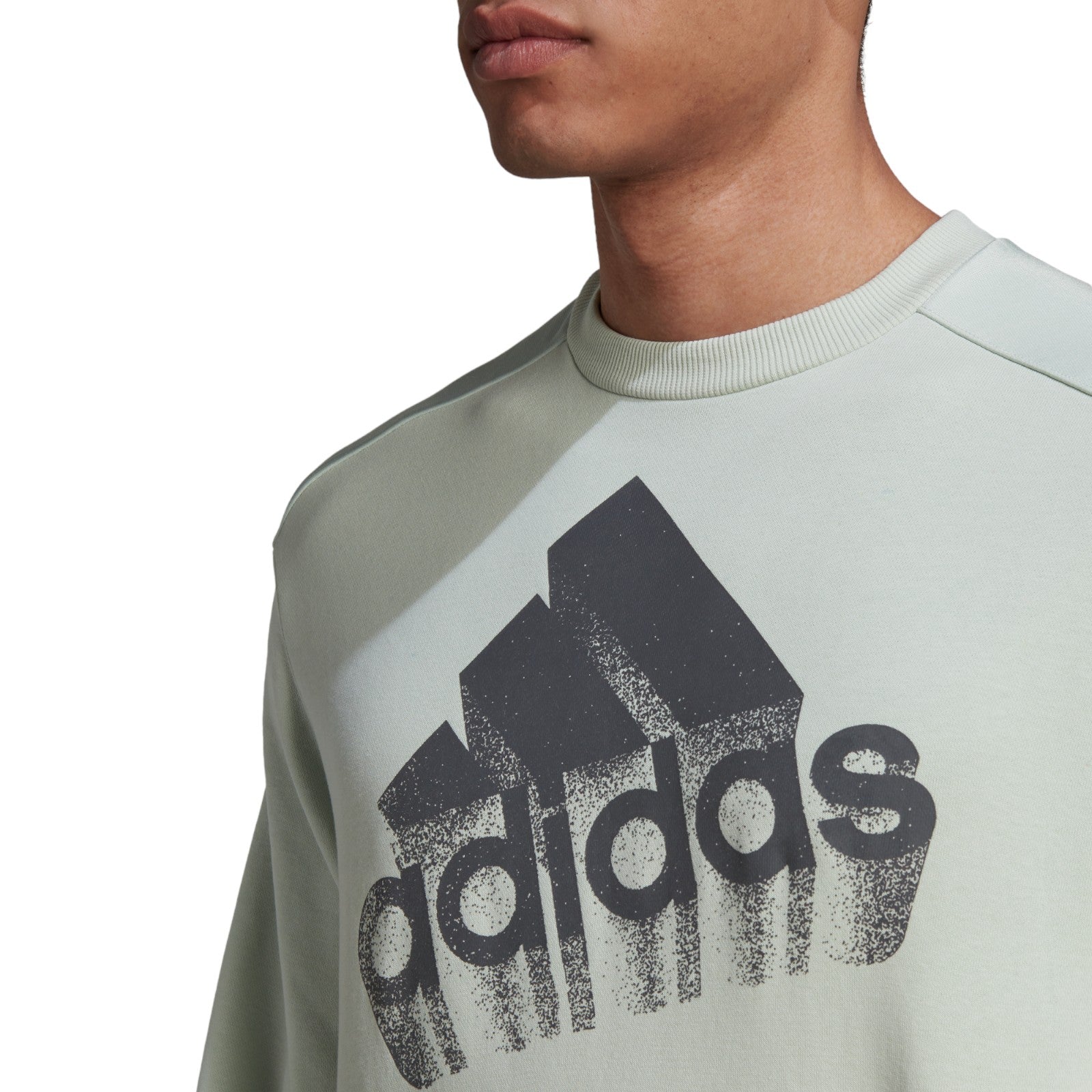 adidas Essentials Brand Love French Terry Sweatshirt - Green