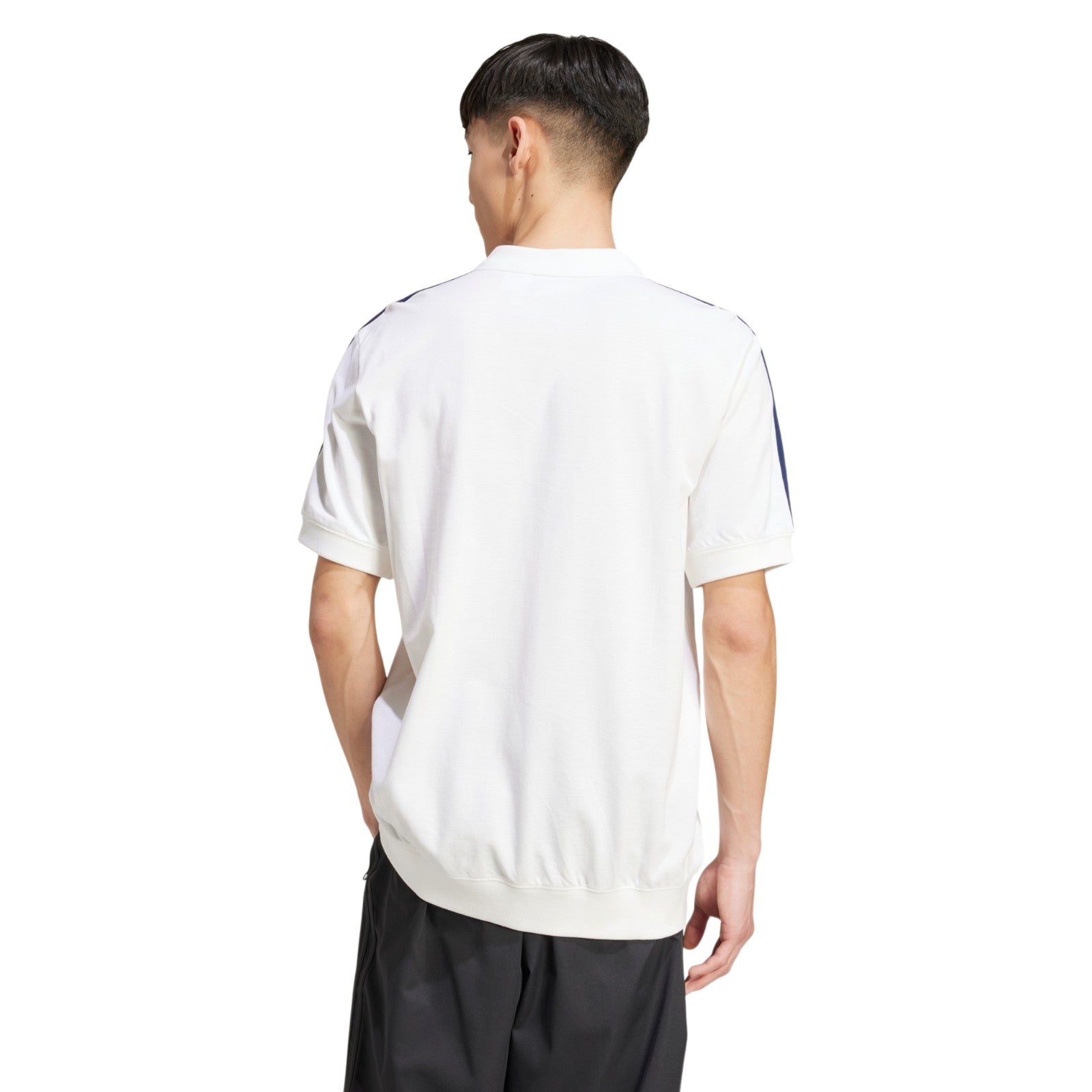 adidas Originals Men's V-Neck Polo Shirt - White