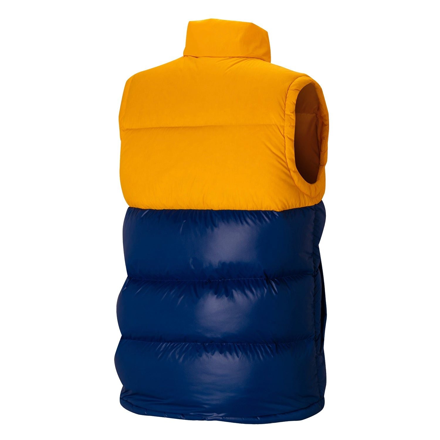 adidas Originals Down Regen Gilet - Active Gold / Power Blue - ViaductClothing - -