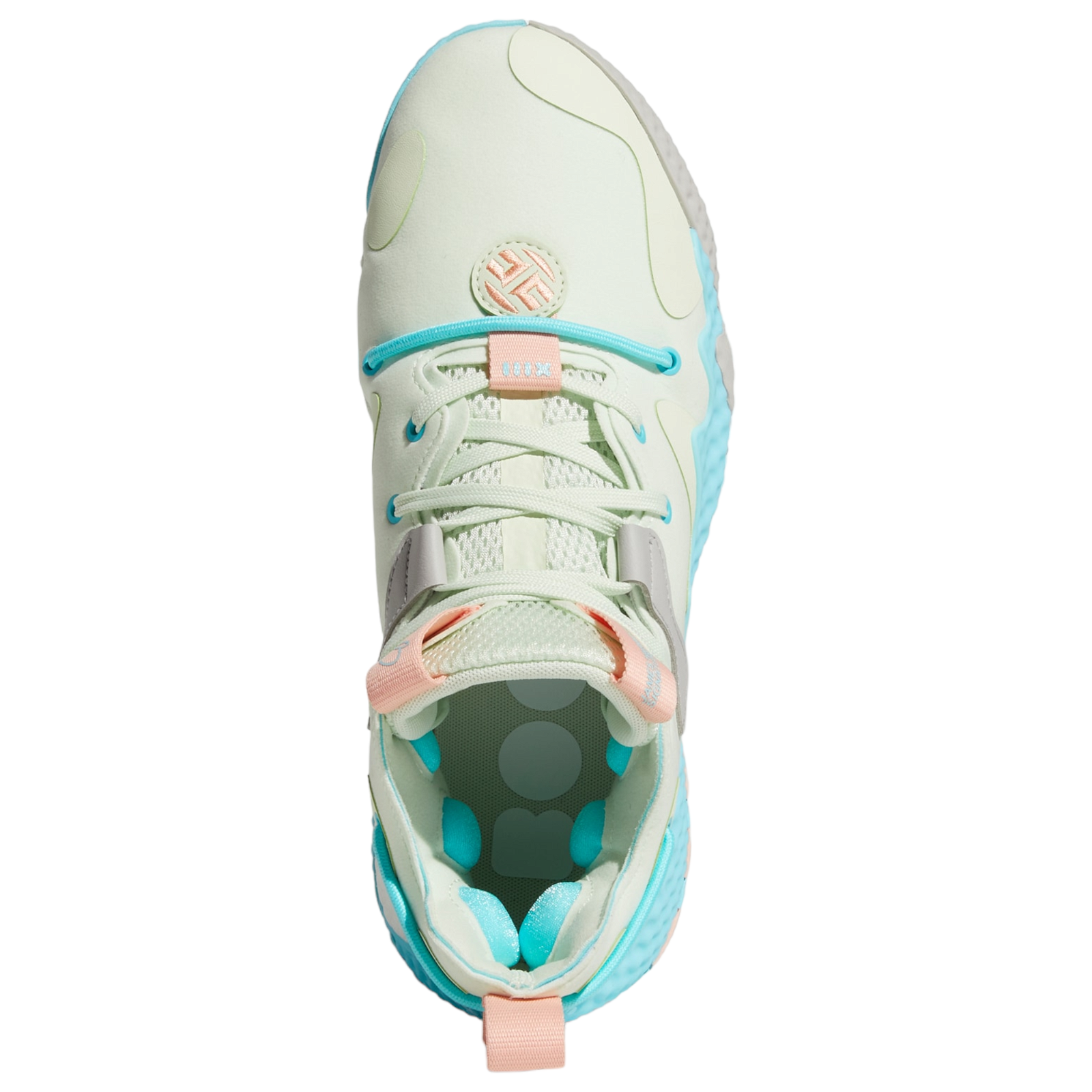adidas Harden Vol. 6 Basketball Shoes - Gren Mist / Pulse Aqua - ViaductClothing - -