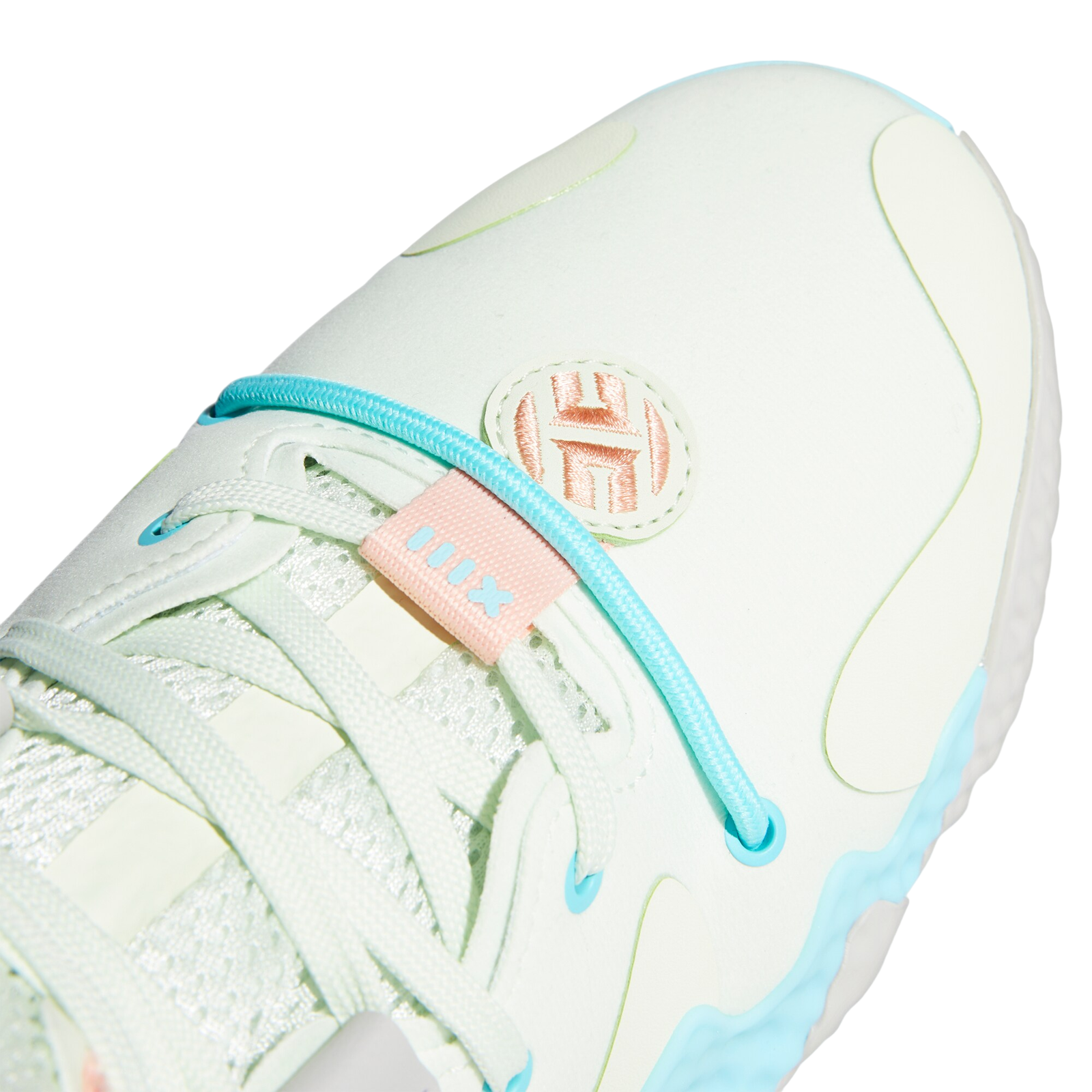 adidas Harden Vol. 6 Basketball Shoes - Gren Mist / Pulse Aqua - ViaductClothing - -