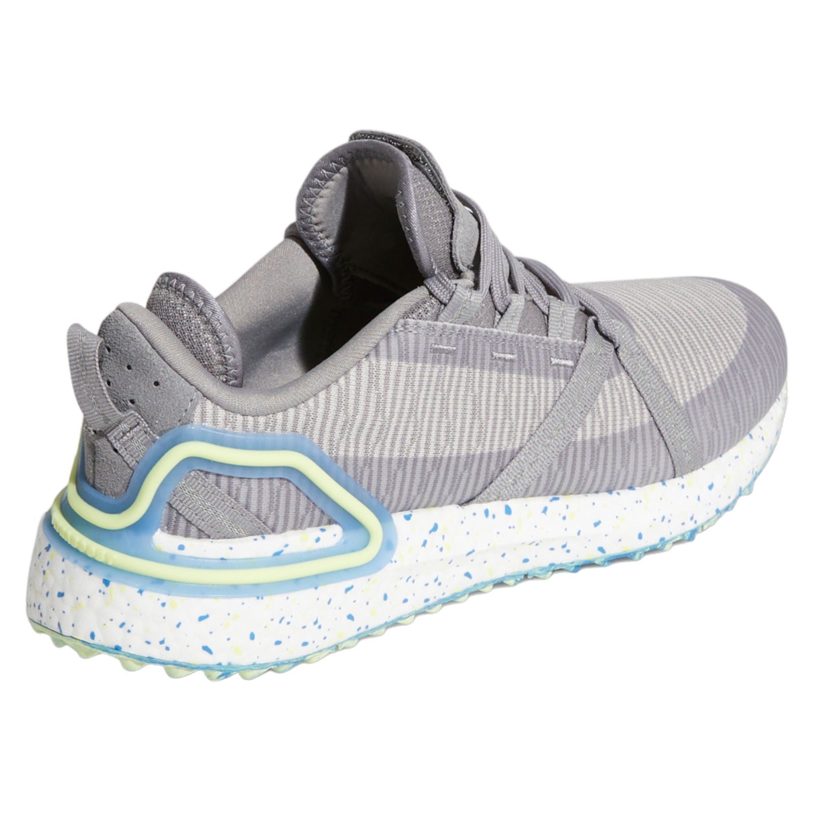 adidas Solarthon Primegreen Spikeless Golf Shoes - Grey Three / Pulse Yellow - ViaductClothing - -