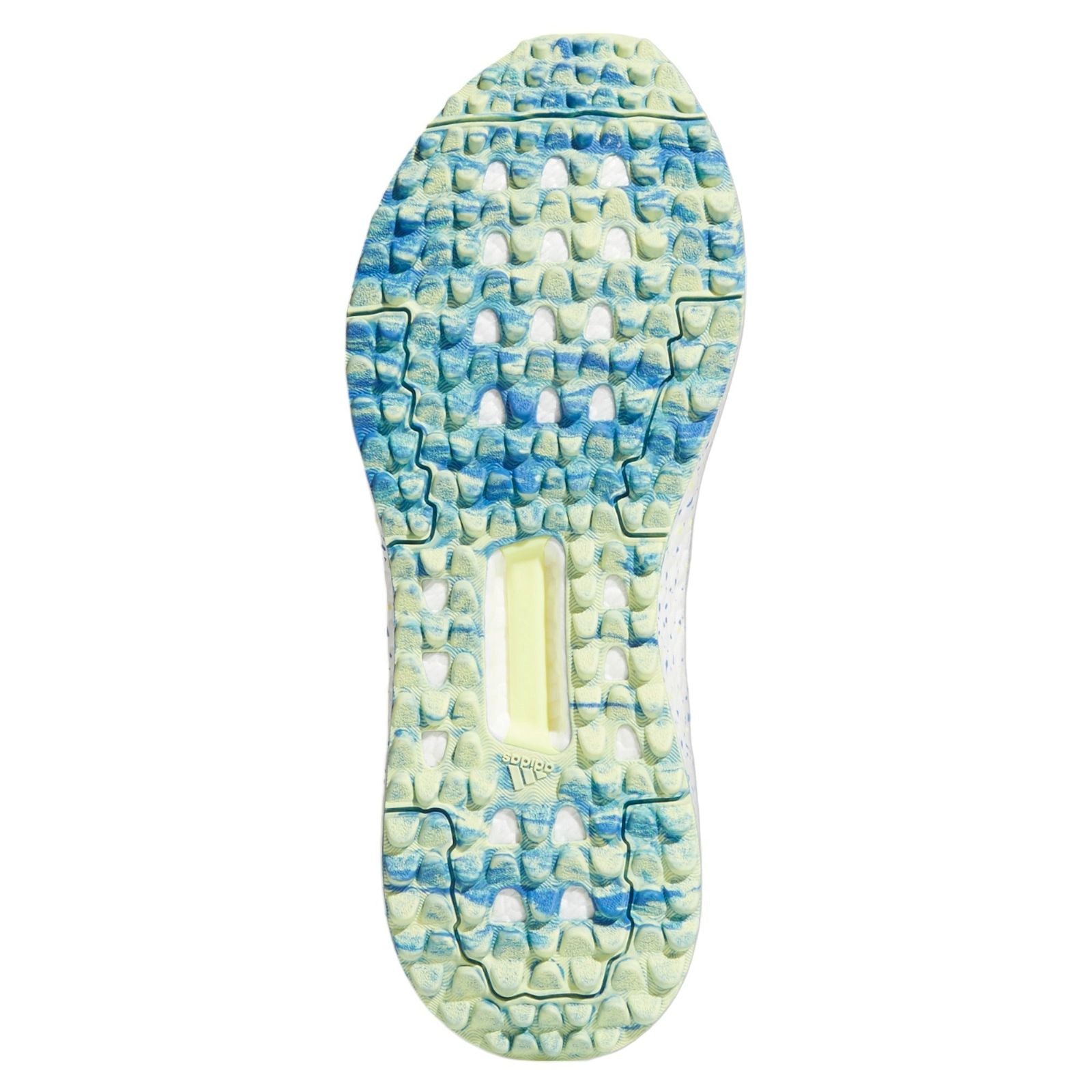 adidas Solarthon Primegreen Spikeless Golf Shoes - Grey Three / Pulse Yellow - ViaductClothing - -