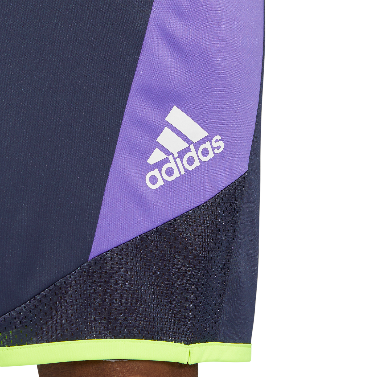 adidas Basketball Pro Madness Shorts - Shadow Navy / Purple - ViaductClothing - -