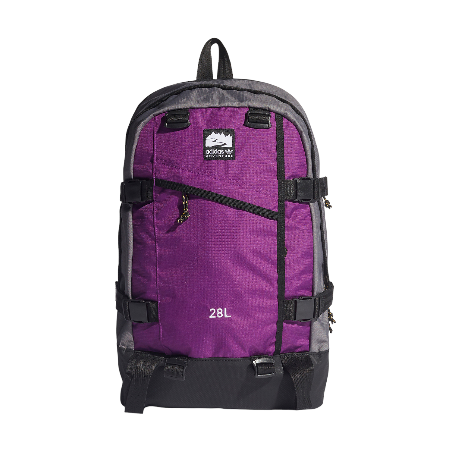 adidas Originals ADV Adventure Backpack Large - Black/Purple - ViaductClothing - -