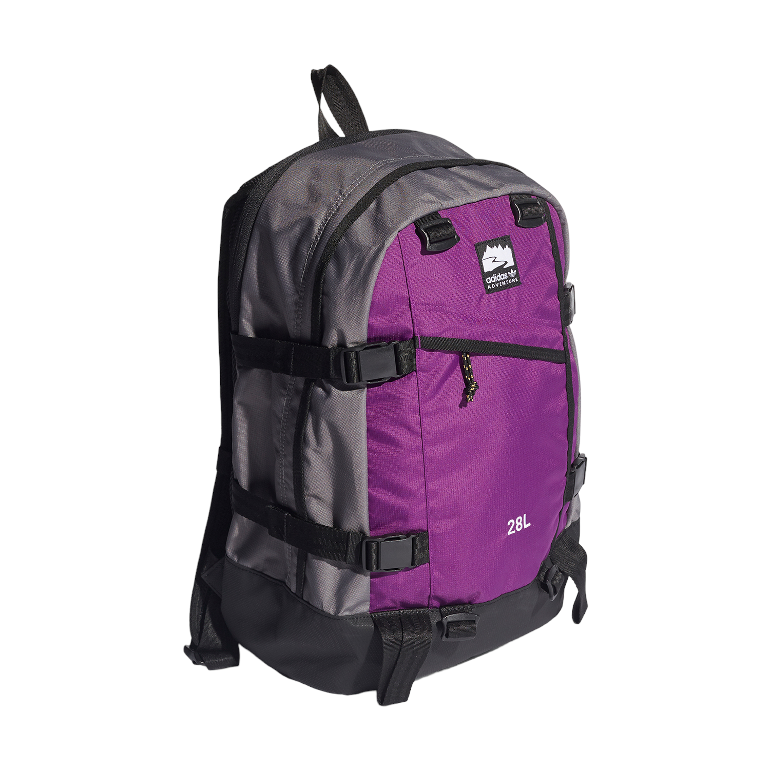adidas Originals ADV Adventure Backpack Large - Black/Purple - ViaductClothing - -