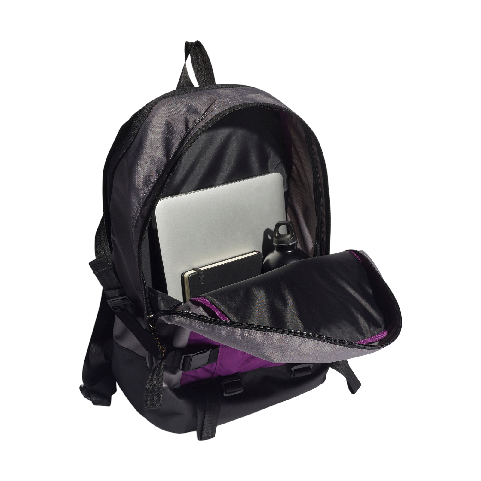 adidas Originals ADV Adventure Backpack Large - Black/Purple - ViaductClothing - -