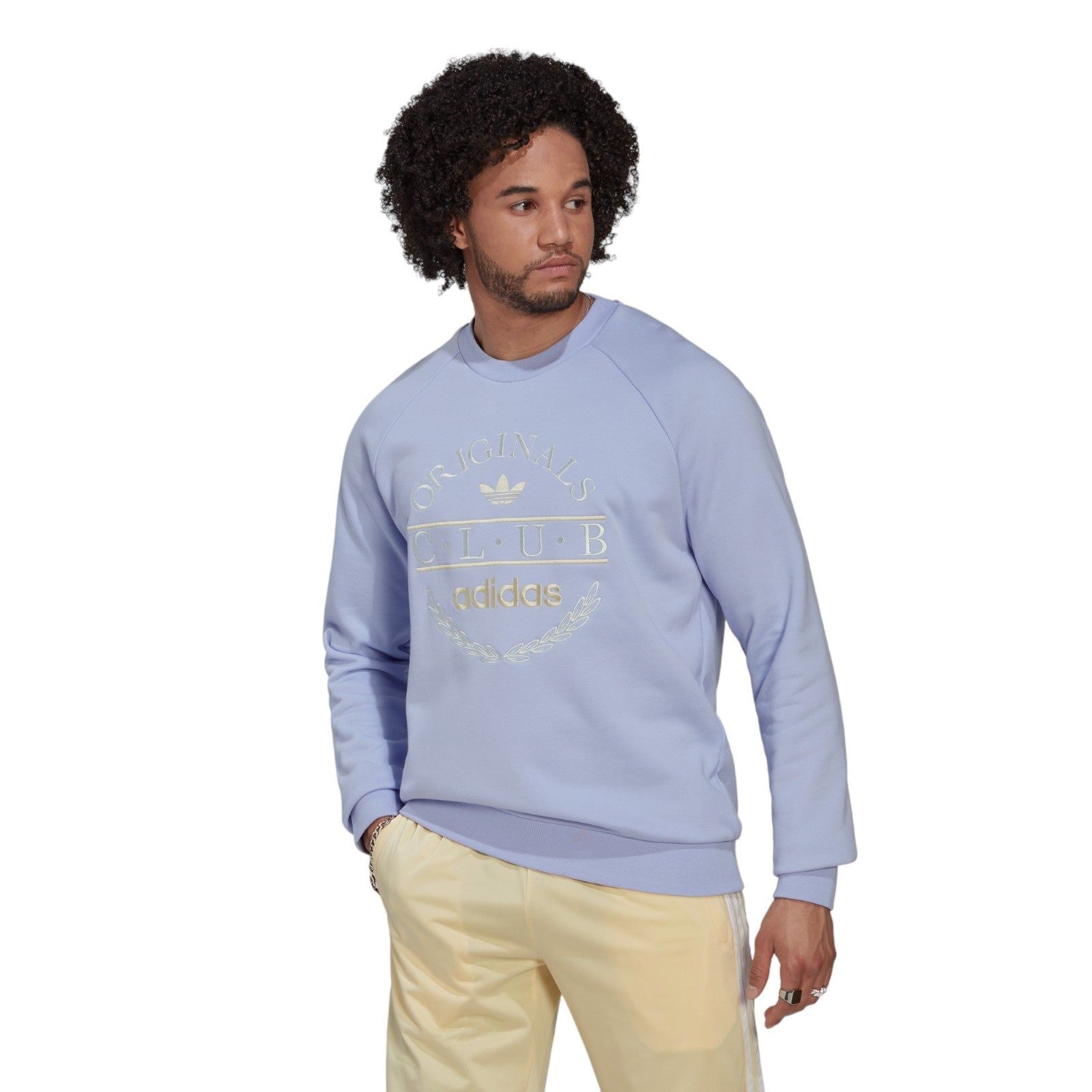 adidas Originals Club Sweater - Violet Tone / Purple - ViaductClothing - -