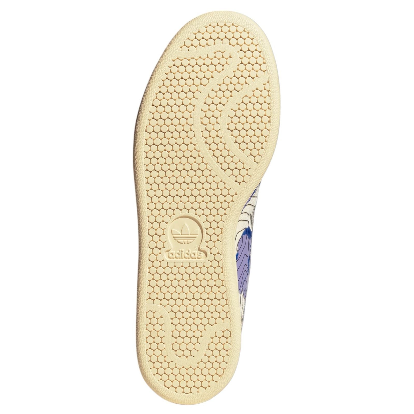 adidas Originals Stan Smith Weatherman Shoes - Cream / Purple - ViaductClothing - -