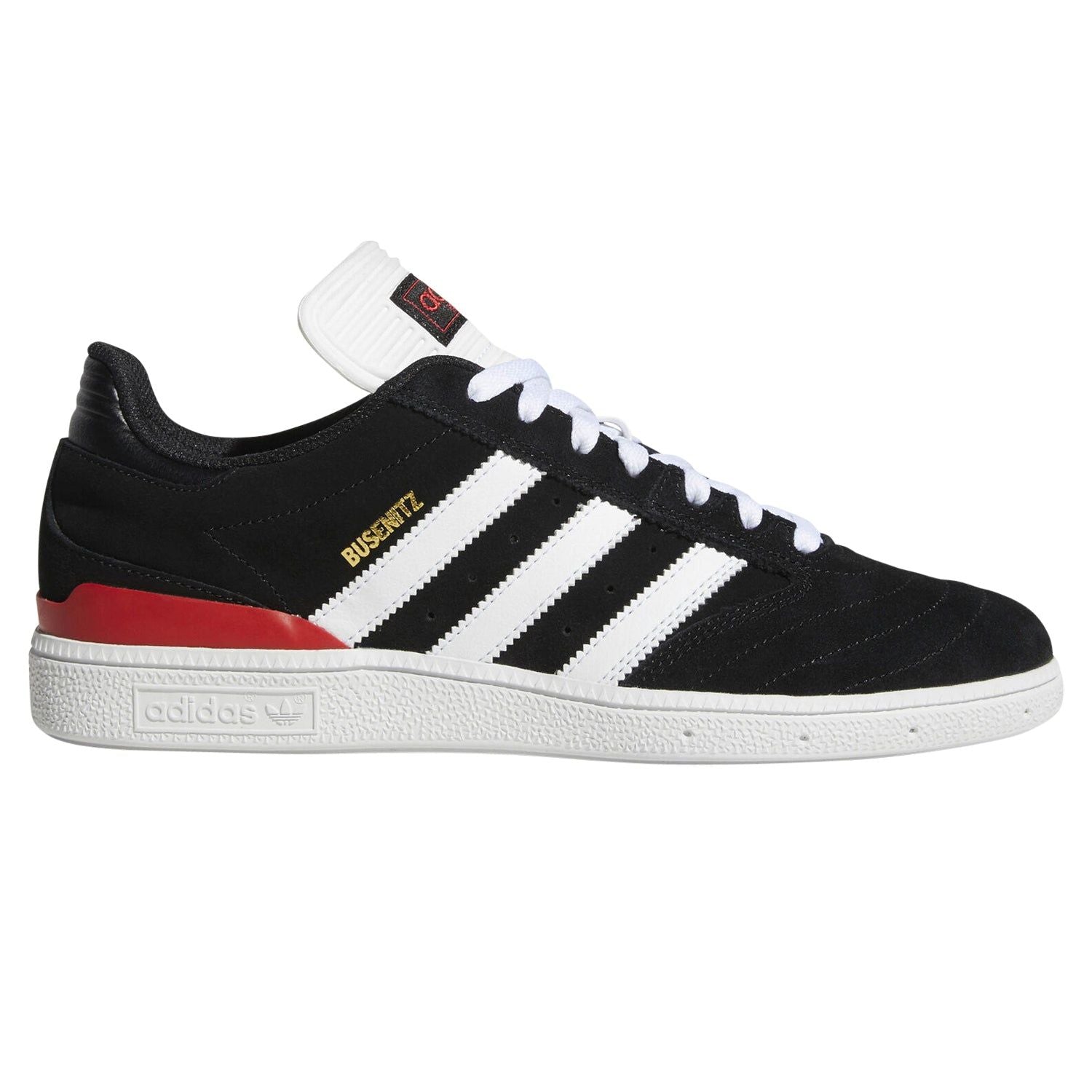 adidas Originals Busenitz Pro Trainers - Core Black/Red - ViaductClothing - -