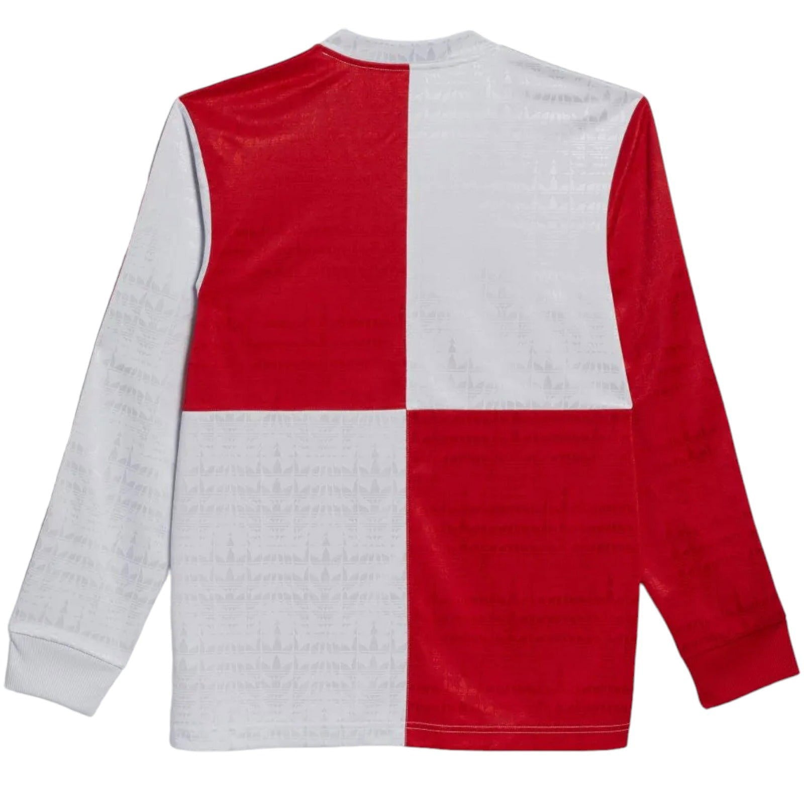 adidas Originals Checker Skateboarding Jersey - White / Red - ViaductClothing - -