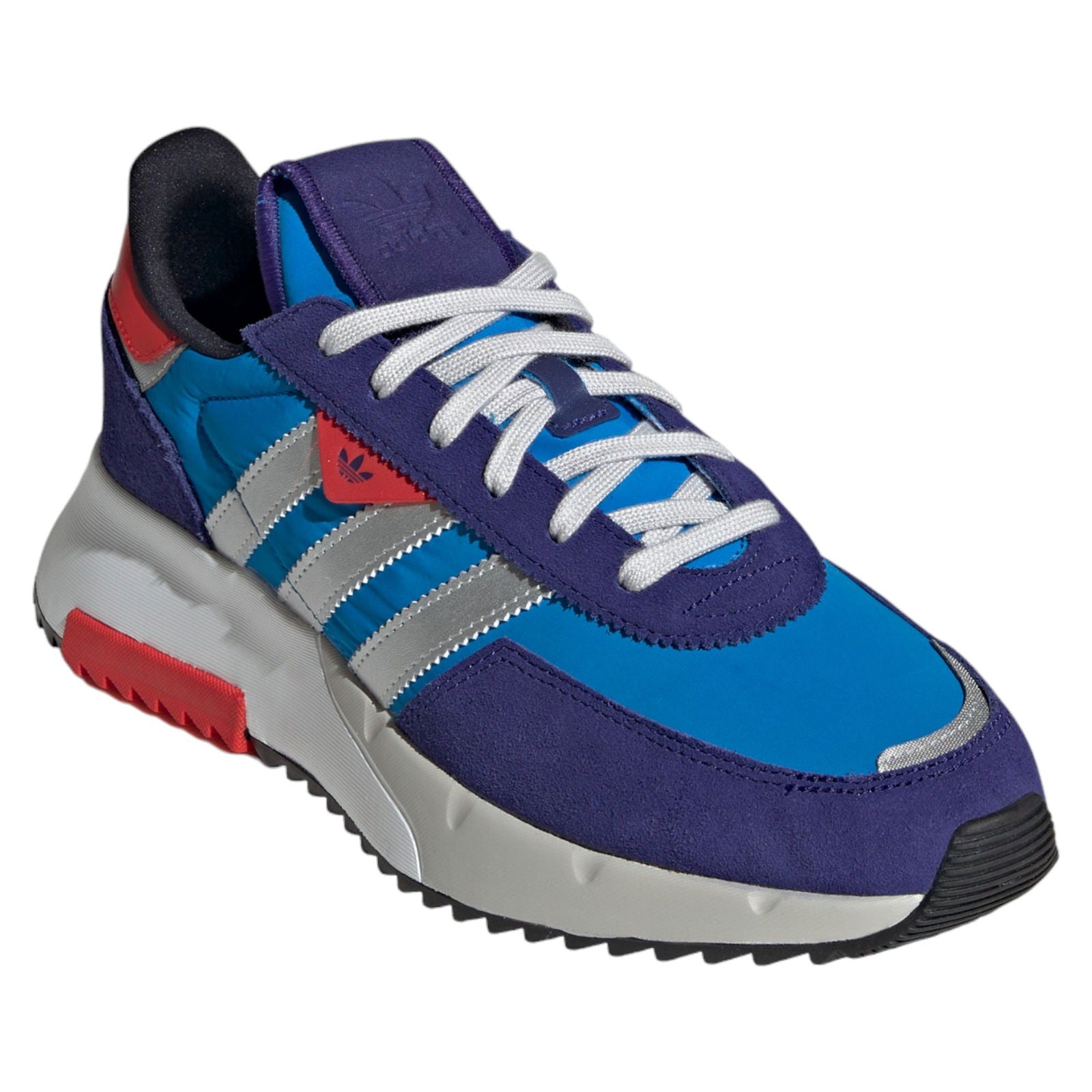 adidas Originals Retropy F2 Trainers - Blue / Red - ViaductClothing - -