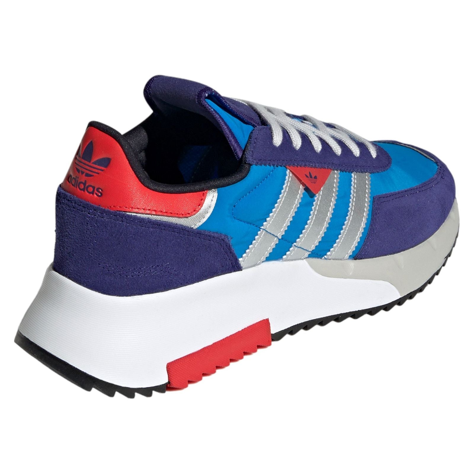 adidas Originals Retropy F2 Trainers - Blue / Red - ViaductClothing - -