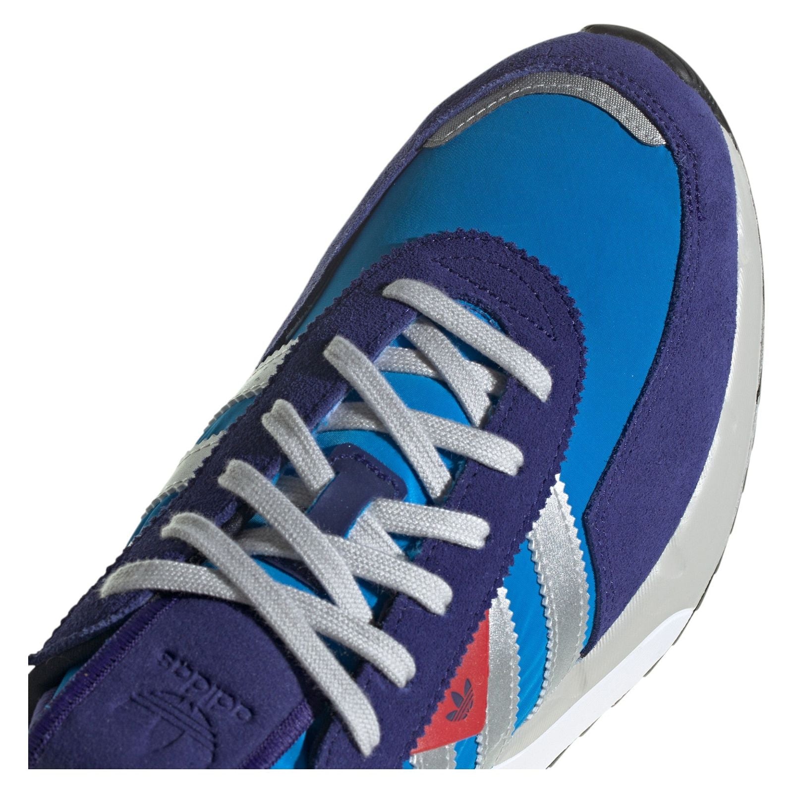 adidas Originals Retropy F2 Trainers - Blue / Red - ViaductClothing - -