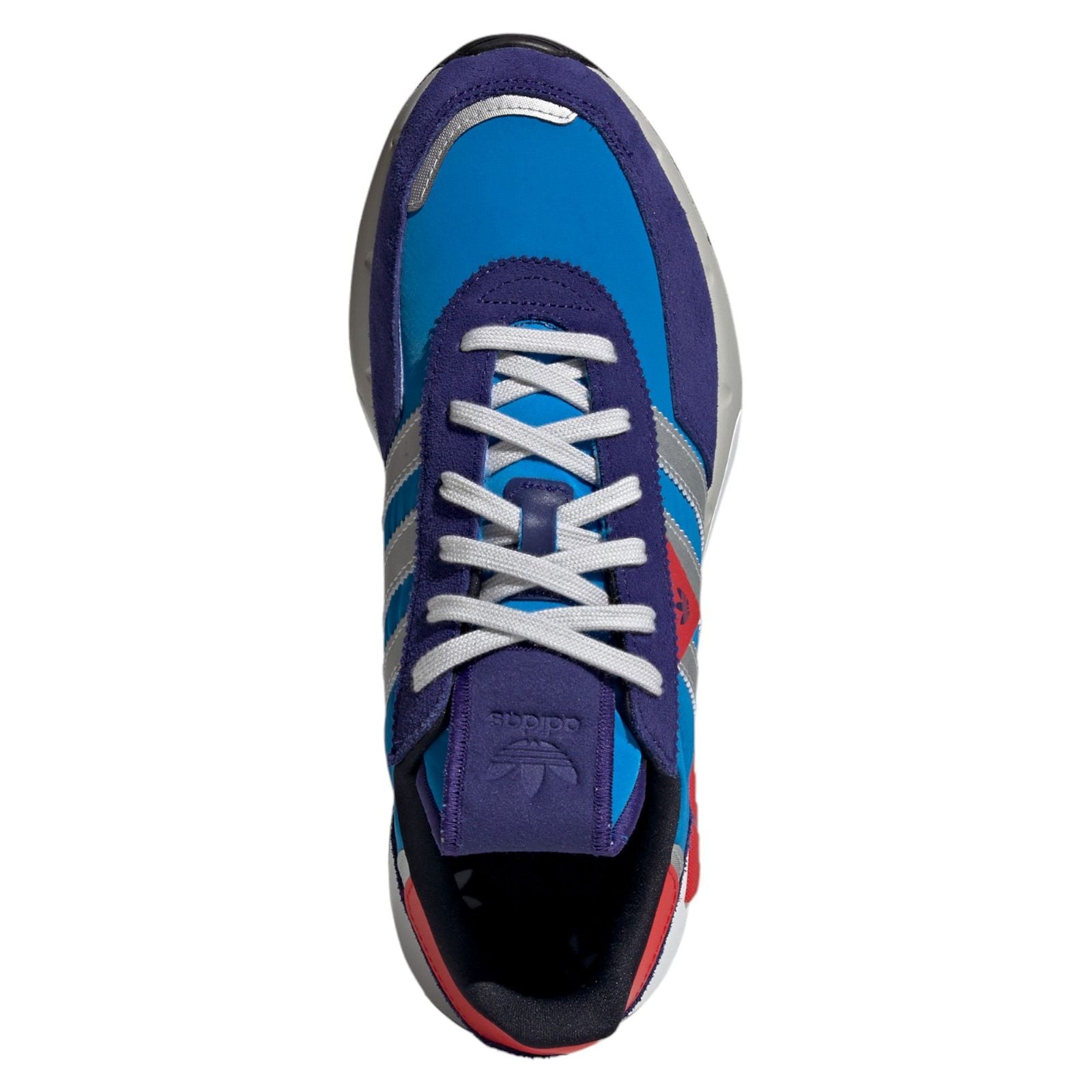 adidas Originals Retropy F2 Trainers - Blue / Red - ViaductClothing - -
