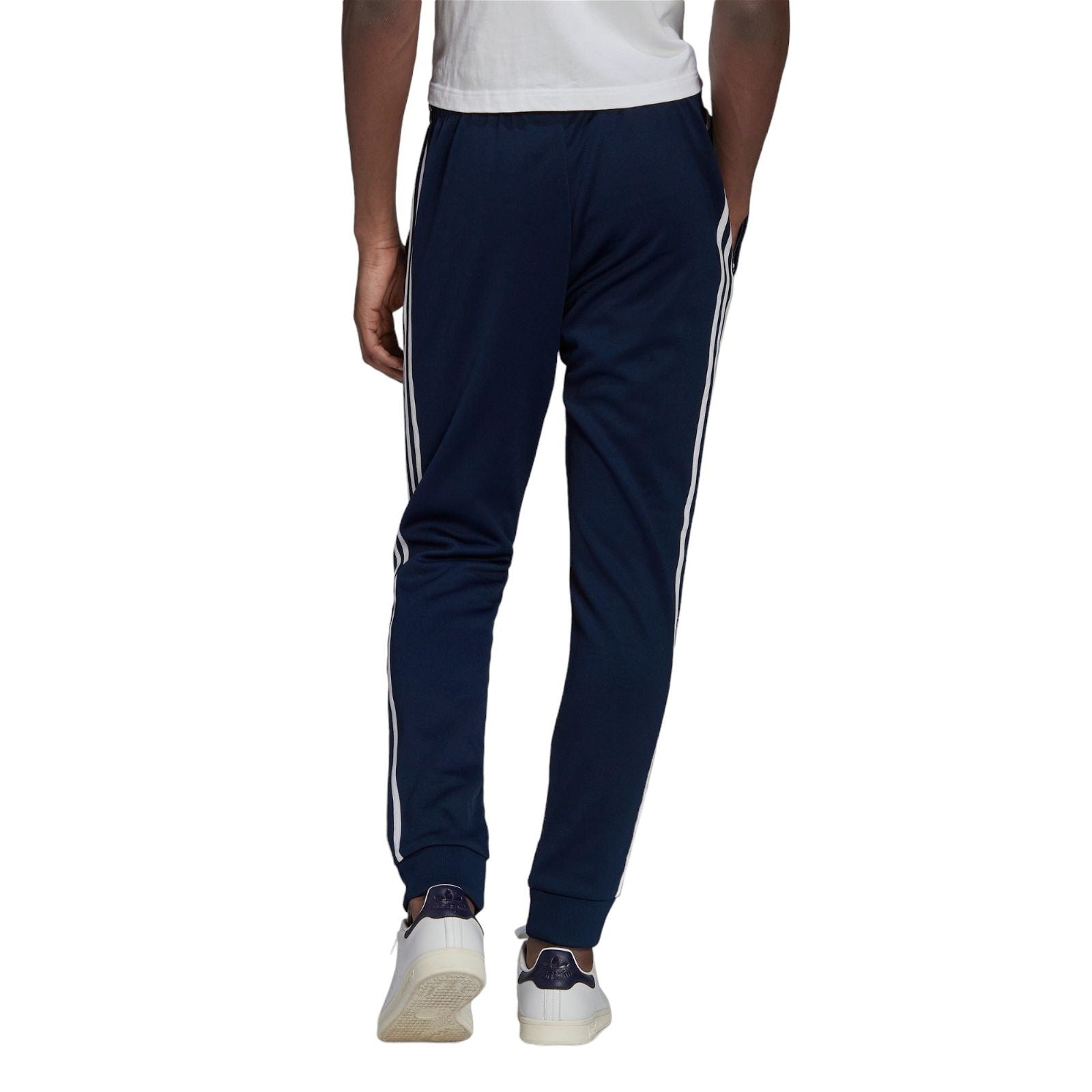 adidas Originals SST Superstar Track Pants - Collegiate Navy / Red - ViaductClothing - -