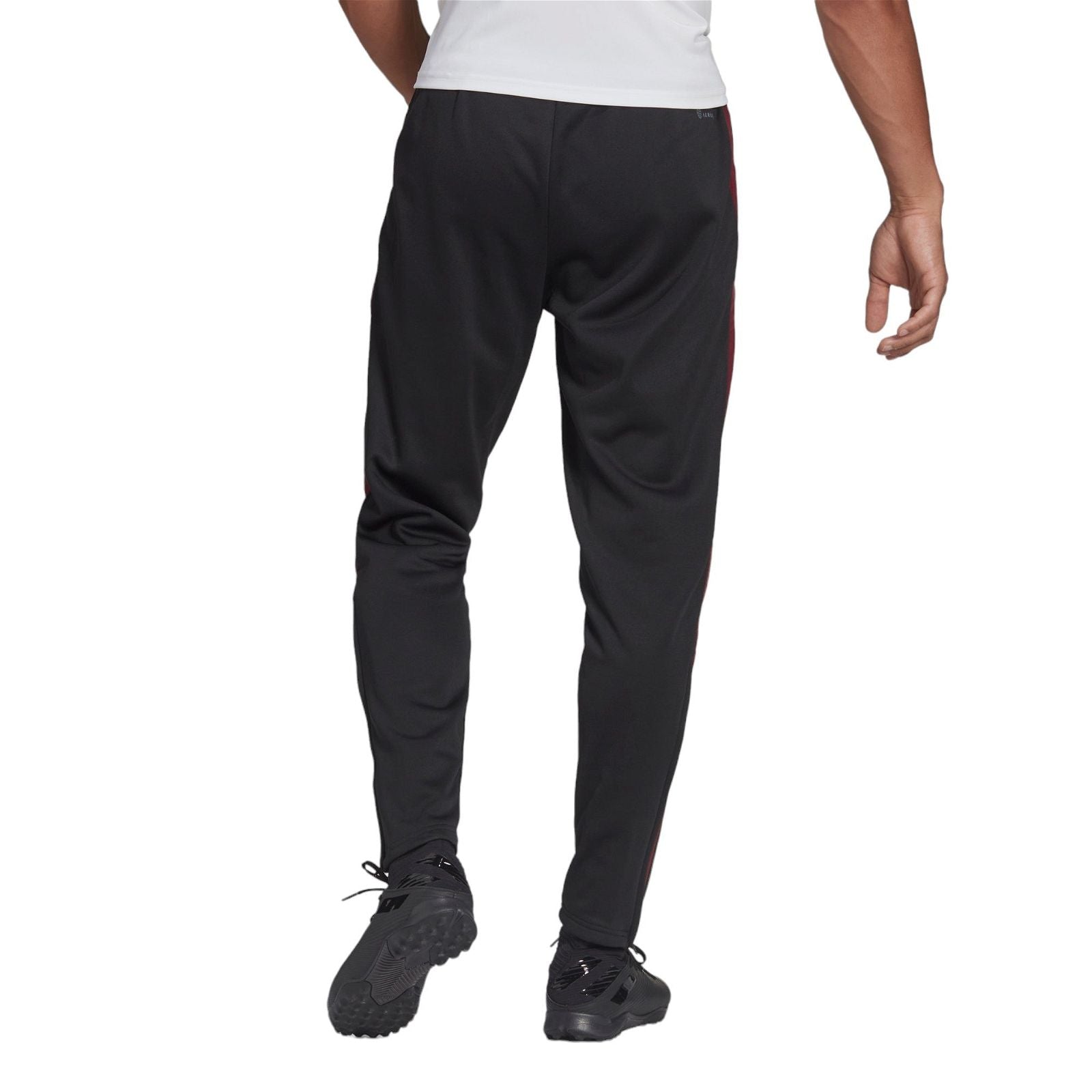 adidas Tiro Football Track Pants - Black / Red - ViaductClothing - -