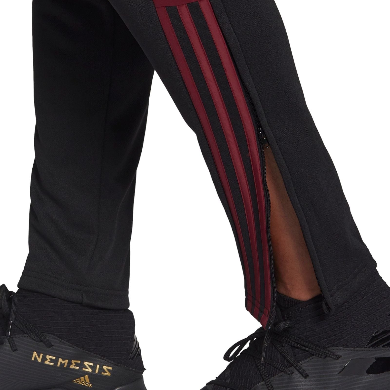 adidas Tiro Football Track Pants - Black / Red - ViaductClothing - -