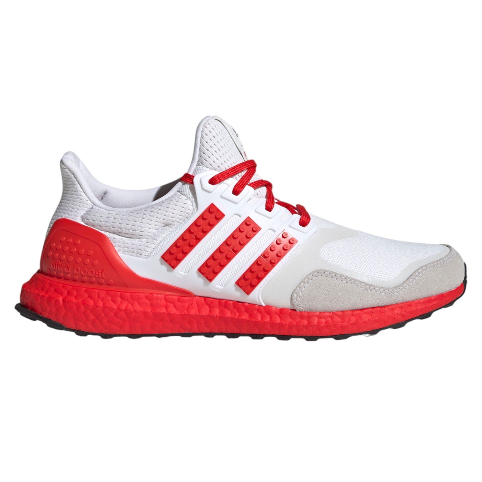adidas Ultra Boost LEGO Color Pack Trainers - White / Red - ViaductClothing - -