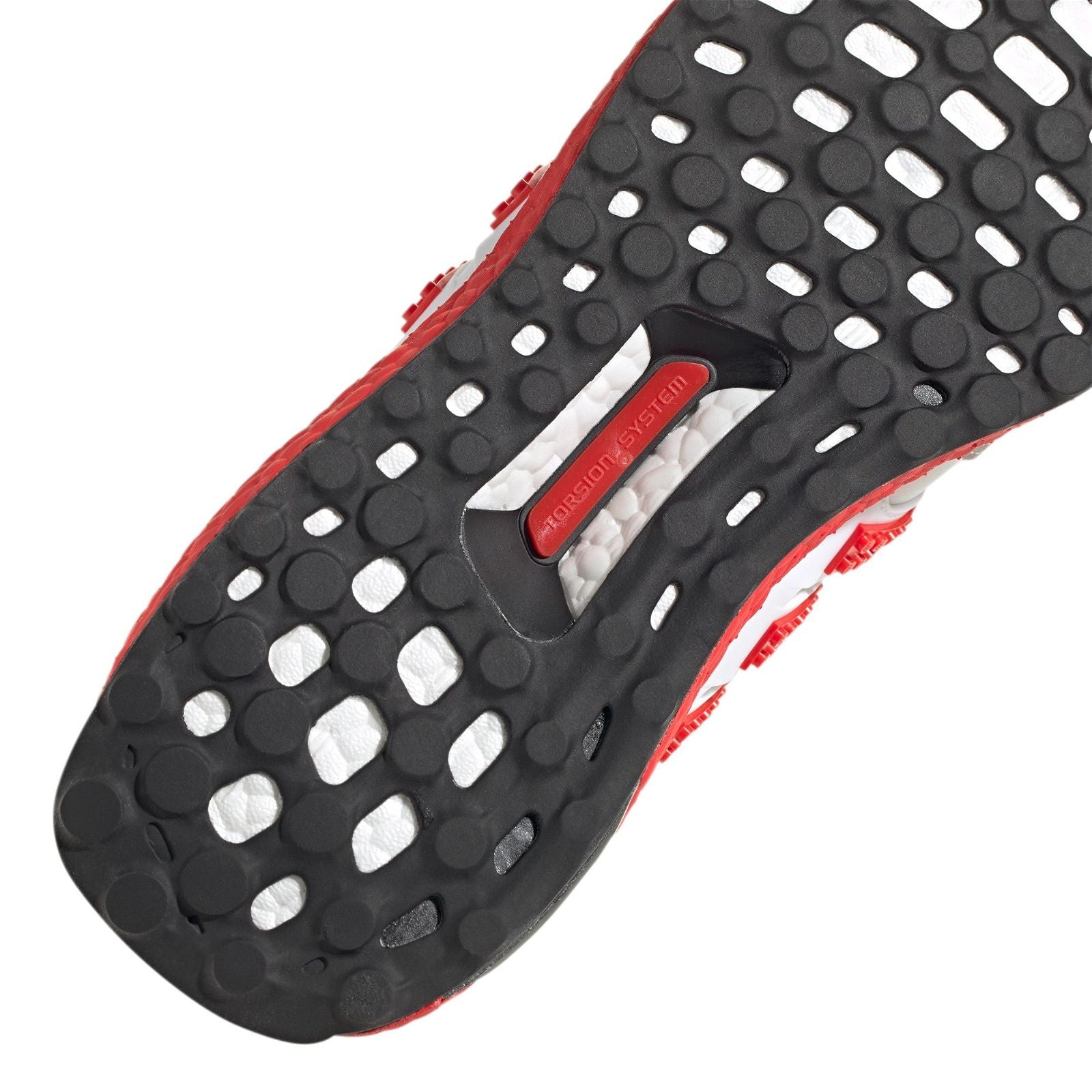 adidas Ultra Boost LEGO Color Pack Trainers - White / Red - ViaductClothing - -