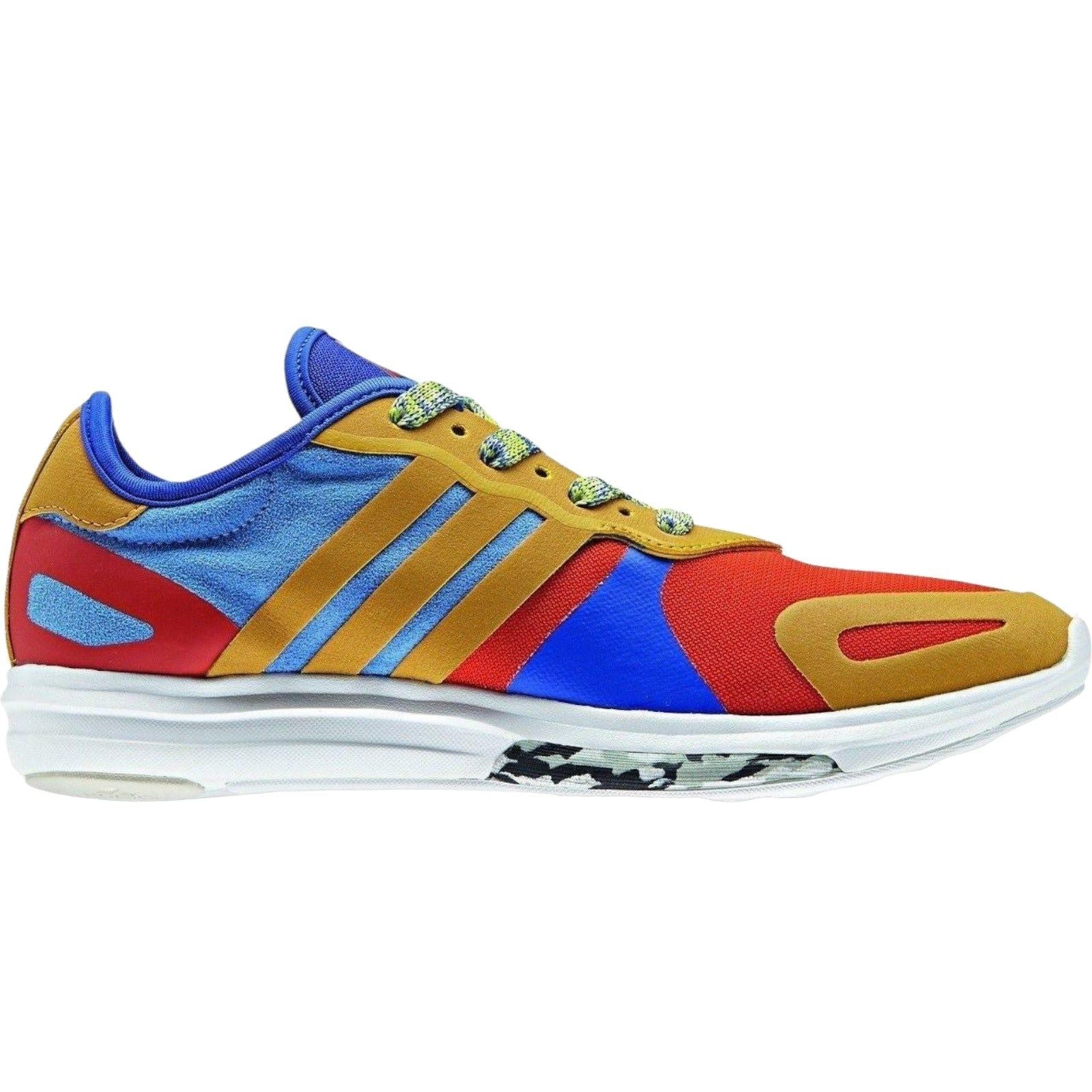 adidas Womens Stella McCartney Yvori Trainers - Blue / Red - ViaductClothing - -