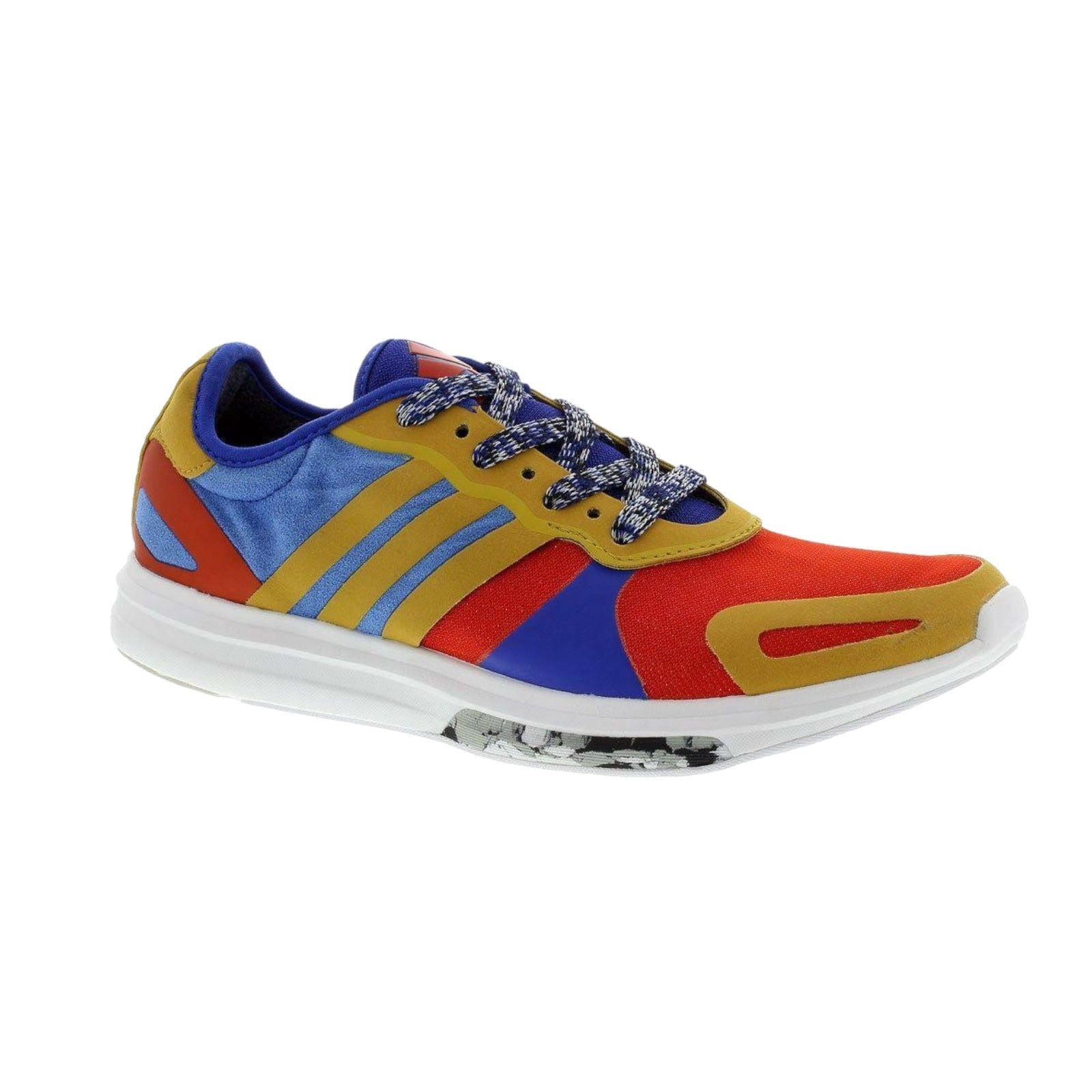 adidas Womens Stella McCartney Yvori Trainers - Blue / Red - ViaductClothing - -