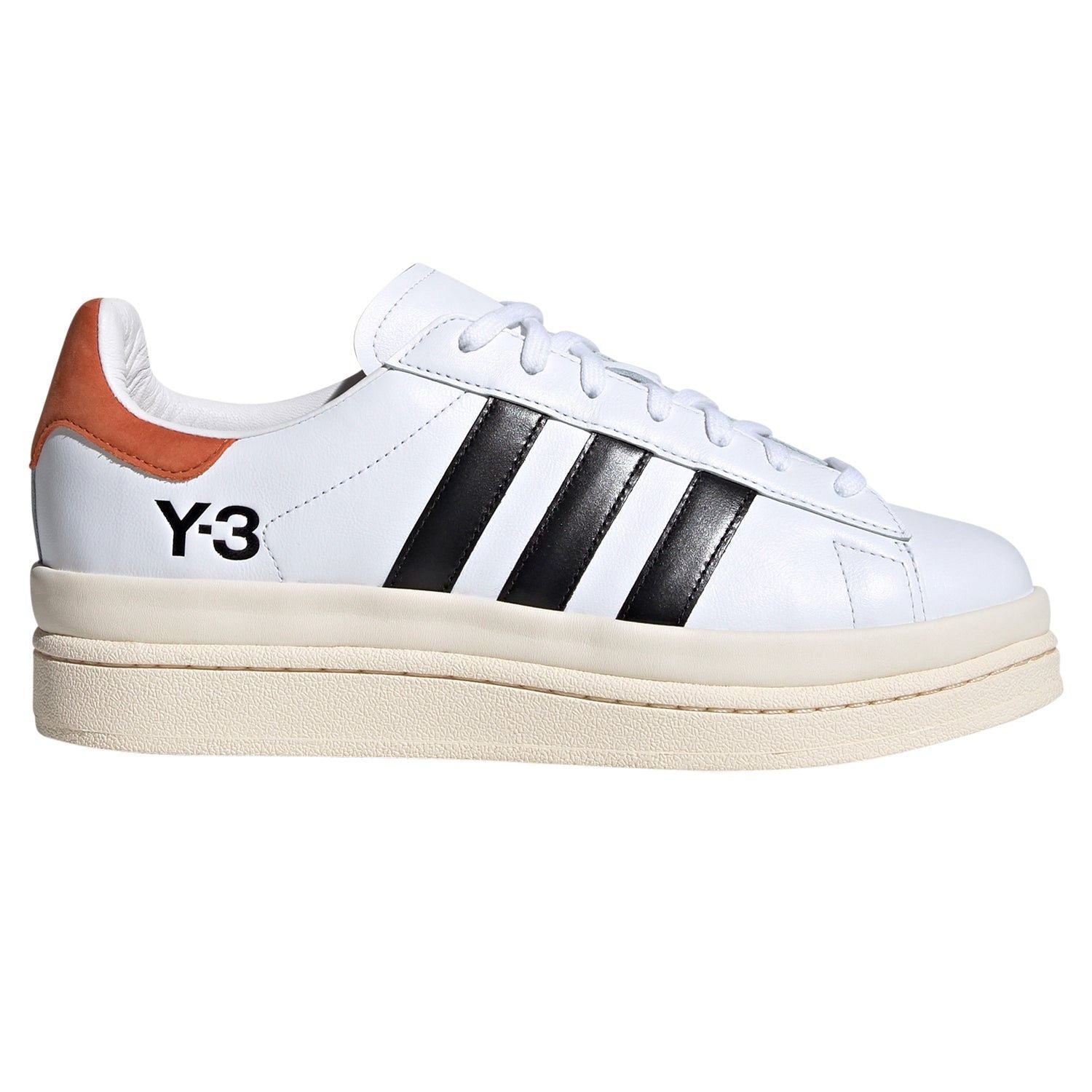 adidas Y-3 Hicho Shoes - Chalk White / Red - ViaductClothing - -