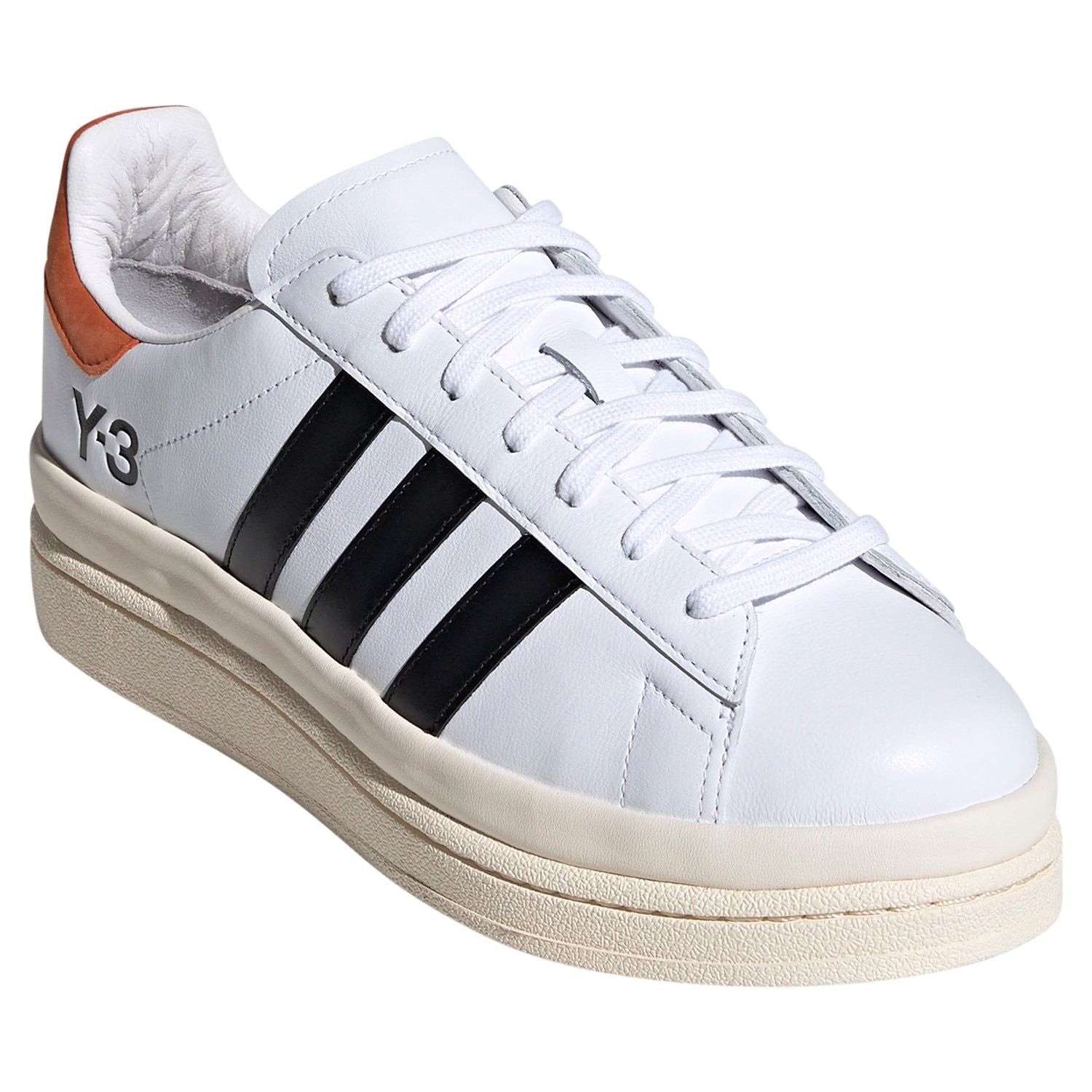 adidas Y-3 Hicho Shoes - Chalk White / Red - ViaductClothing - -