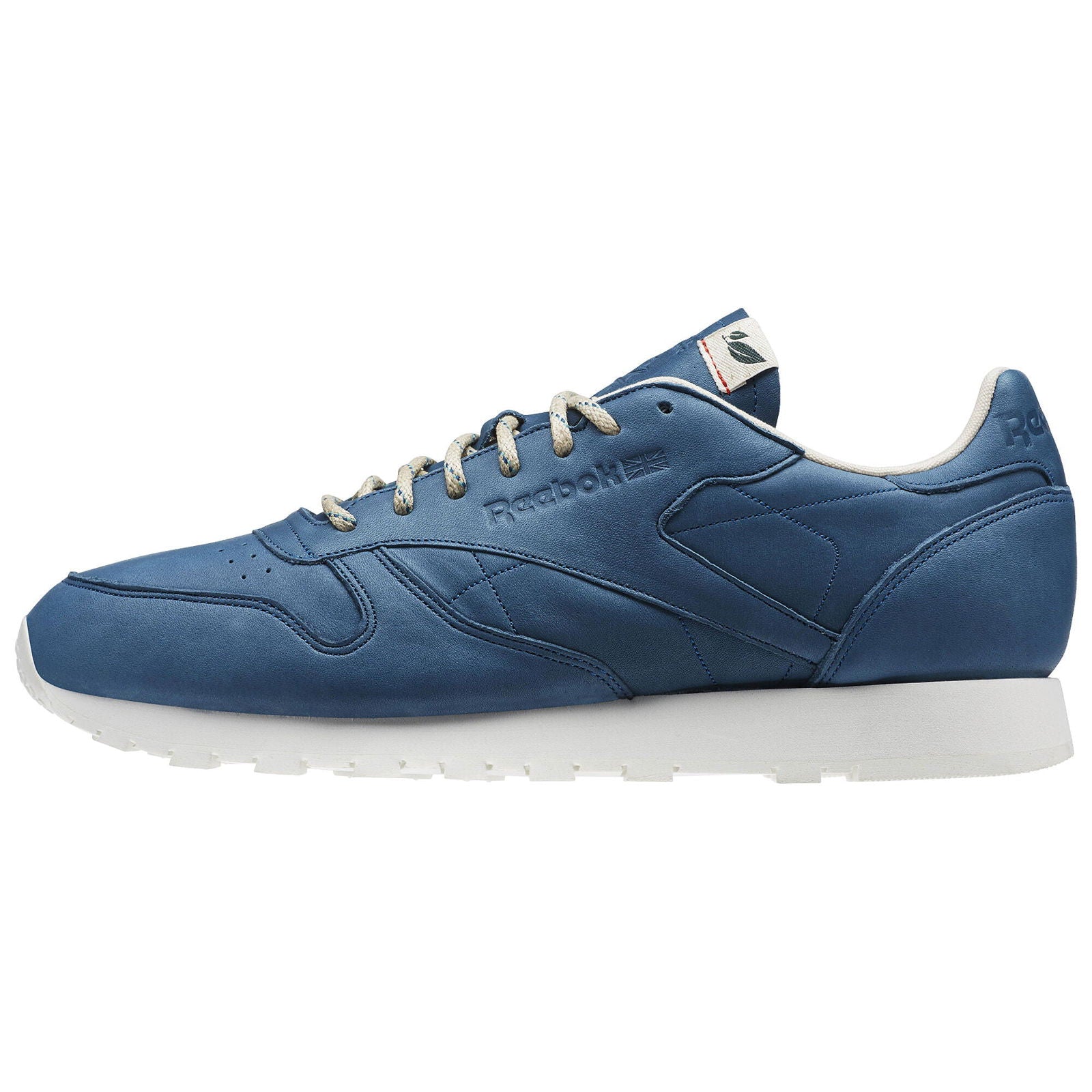 Reebok Classic Leather Eco Trainers - Blue - ViaductClothing - -