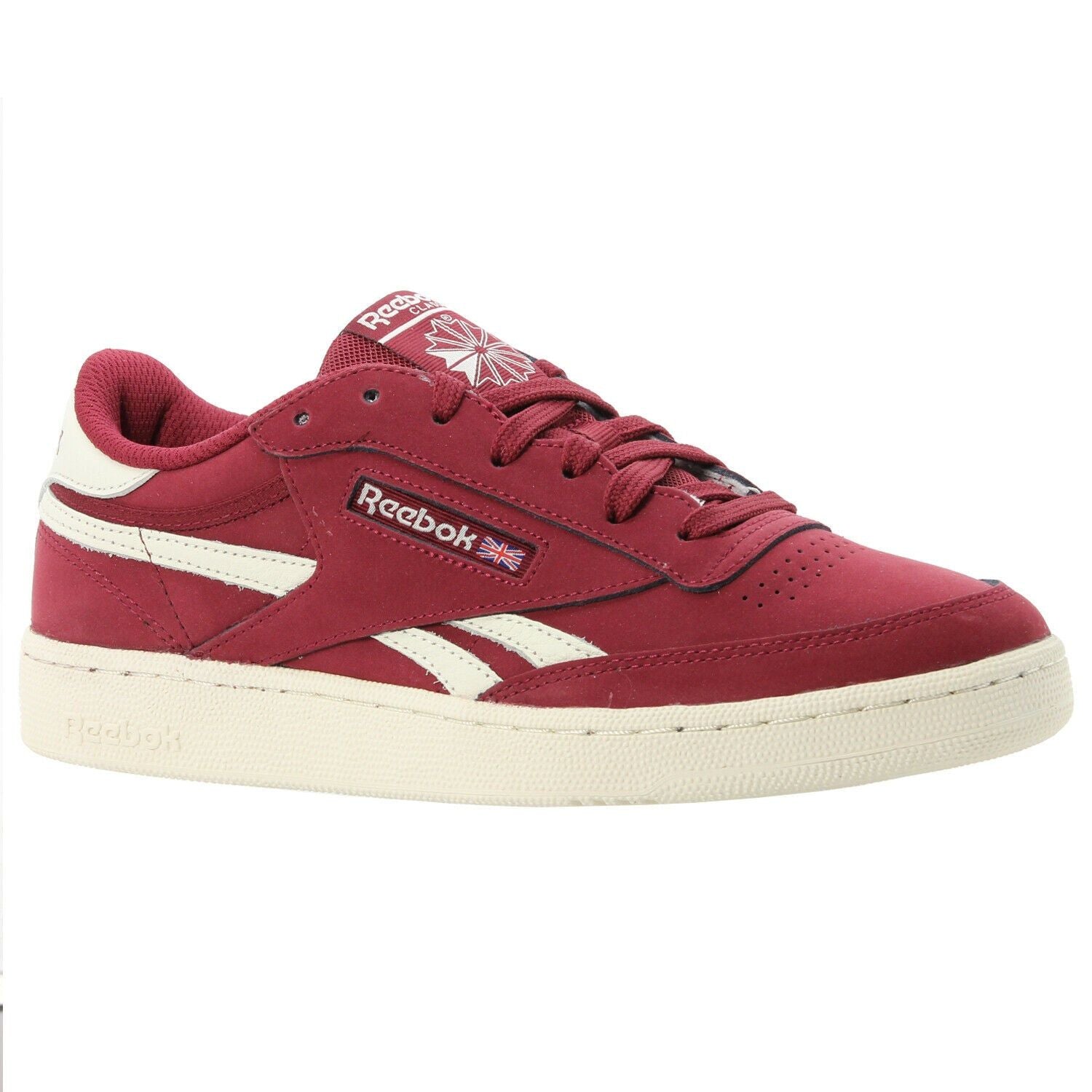 Reebok Classic Revenge Plus Trainers - Burgundy - ViaductClothing - -
