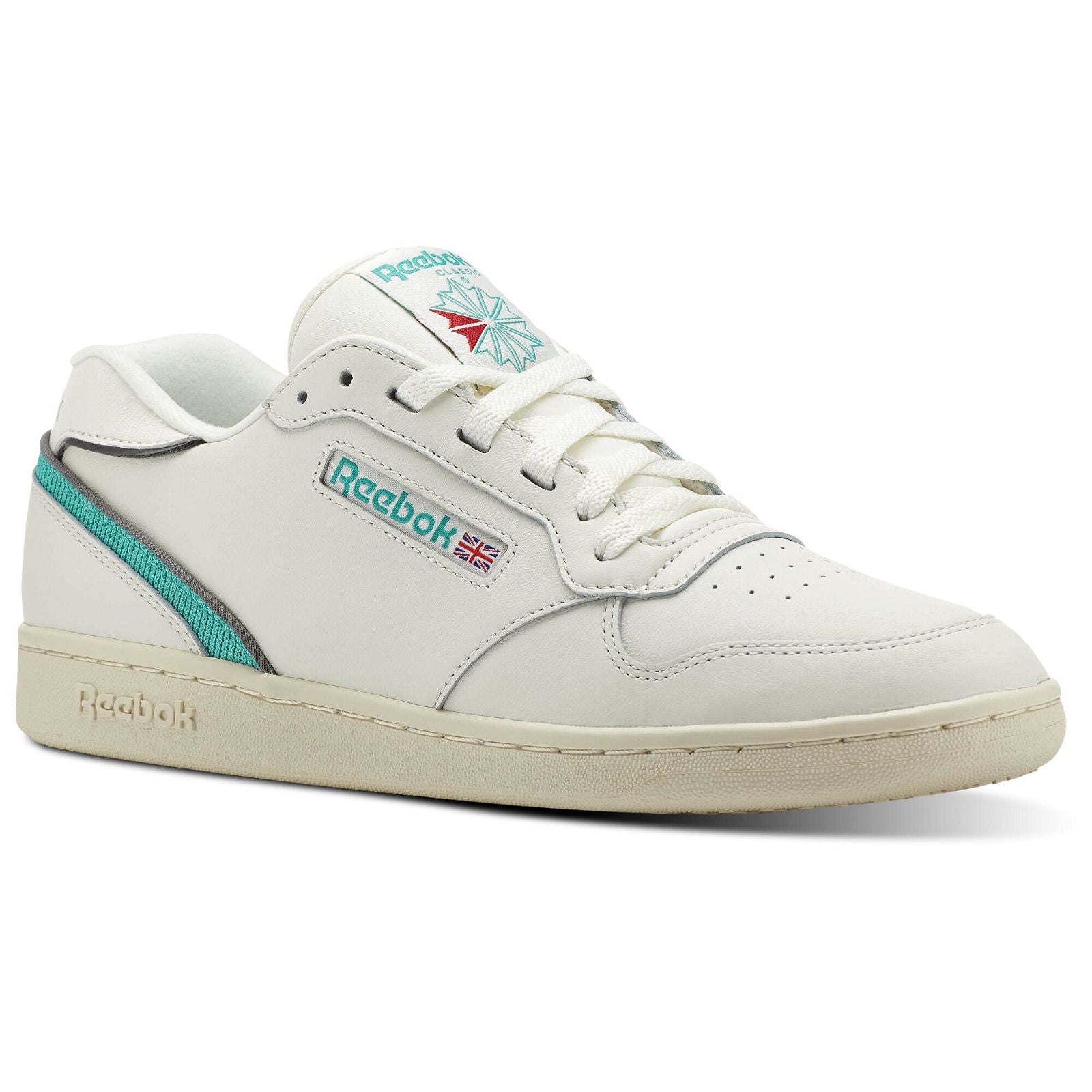 Reebok Classics ACT 300 Trainers - Chalk & Turquoise - ViaductClothing - -