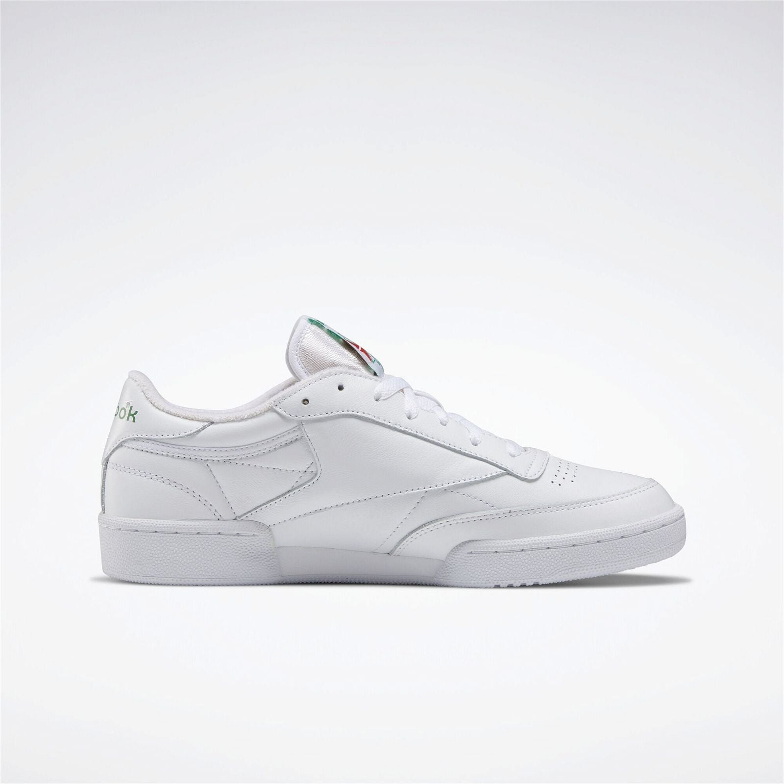 Reebok Classics Club C 85 Shoes - White & Green - ViaductClothing - -