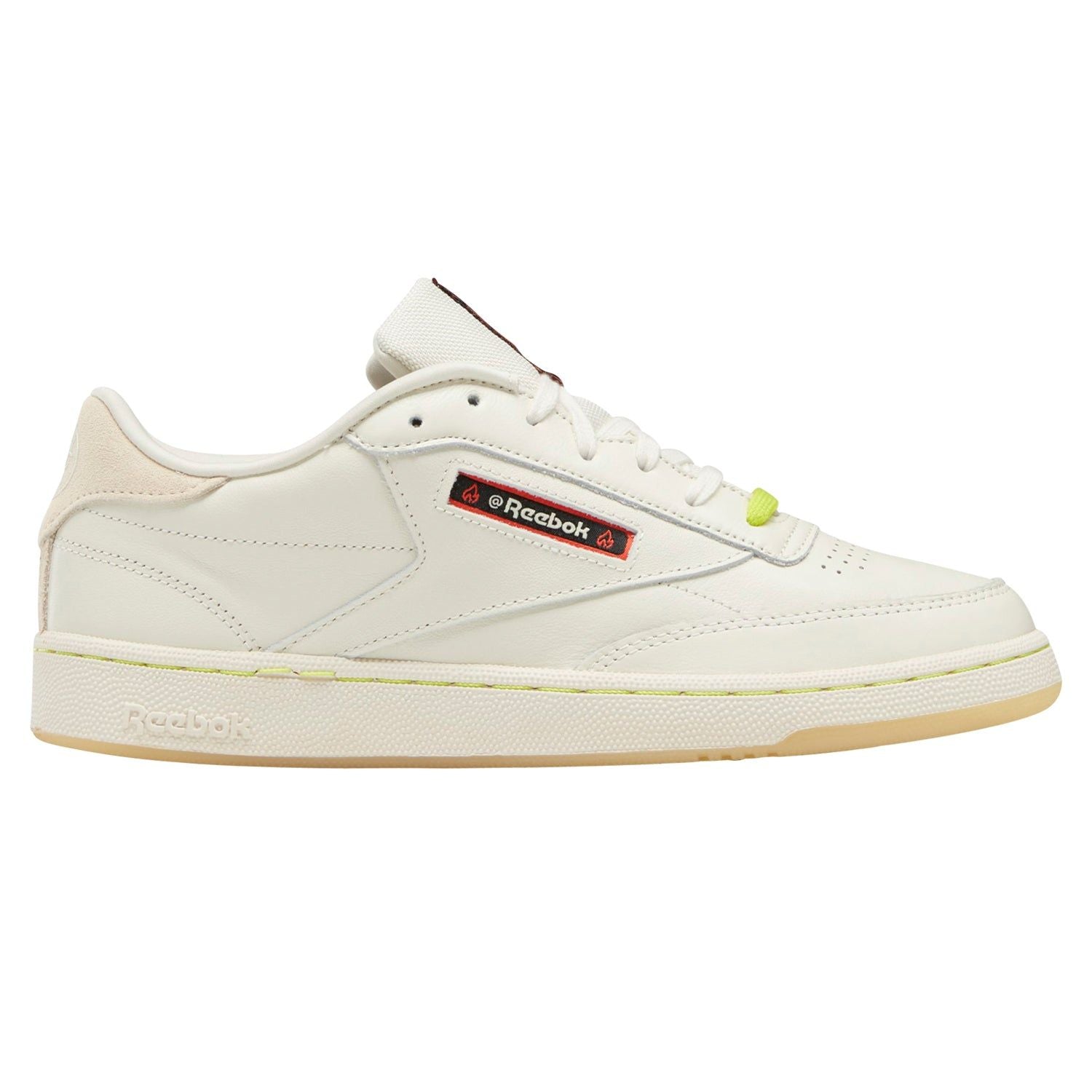 Reebok Classics Club C 85 x Hot Ones 'Scoville Levels' Trainers - White - ViaductClothing - -