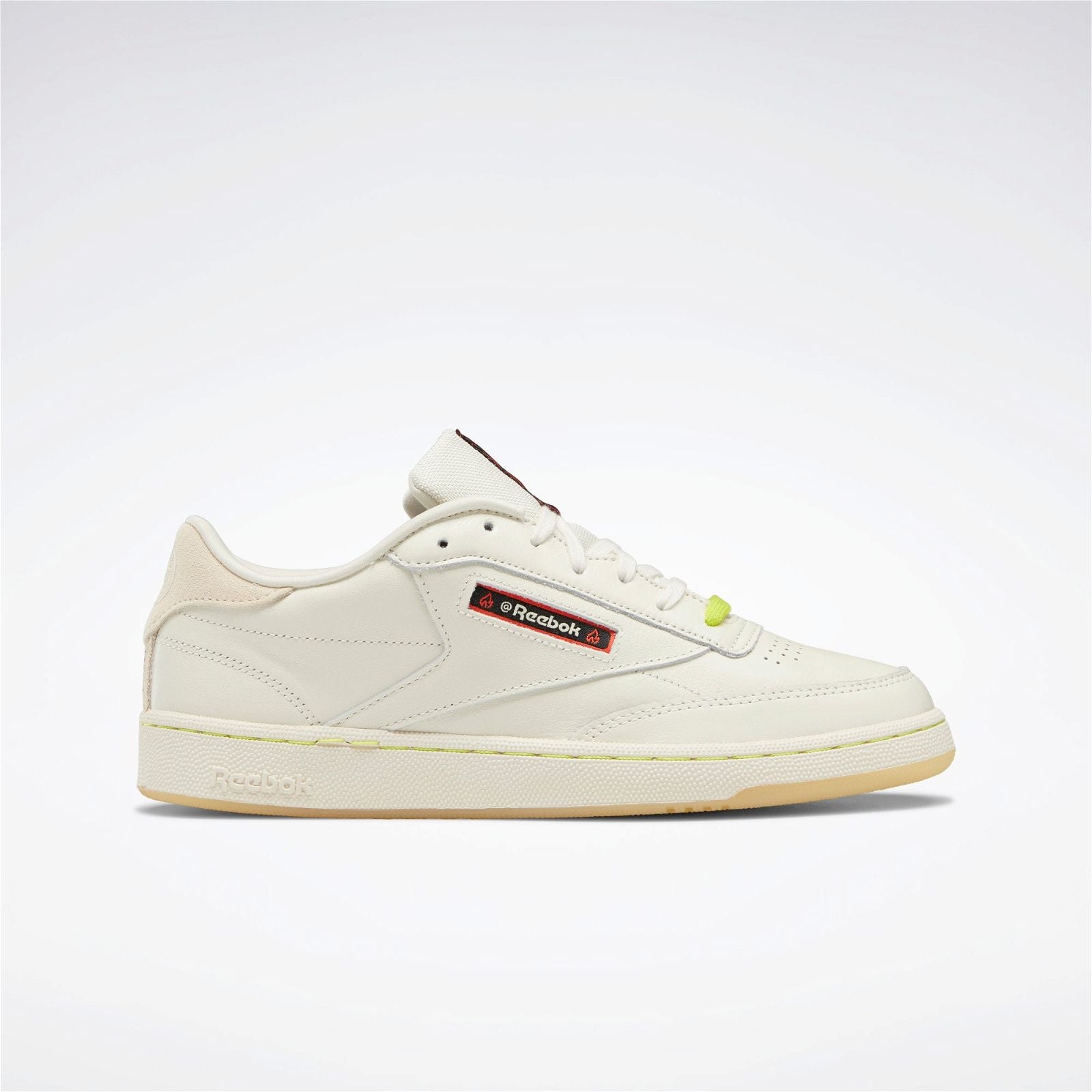 Reebok Classics Club C 85 x Hot Ones 'Scoville Levels' Trainers - White - ViaductClothing - -