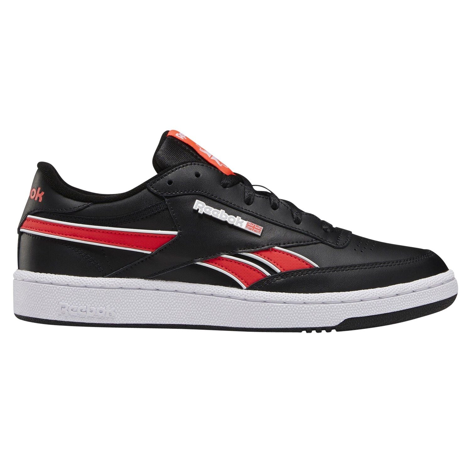 Reebok Classics Club C Revenge Plus - Black & Red - ViaductClothing - -