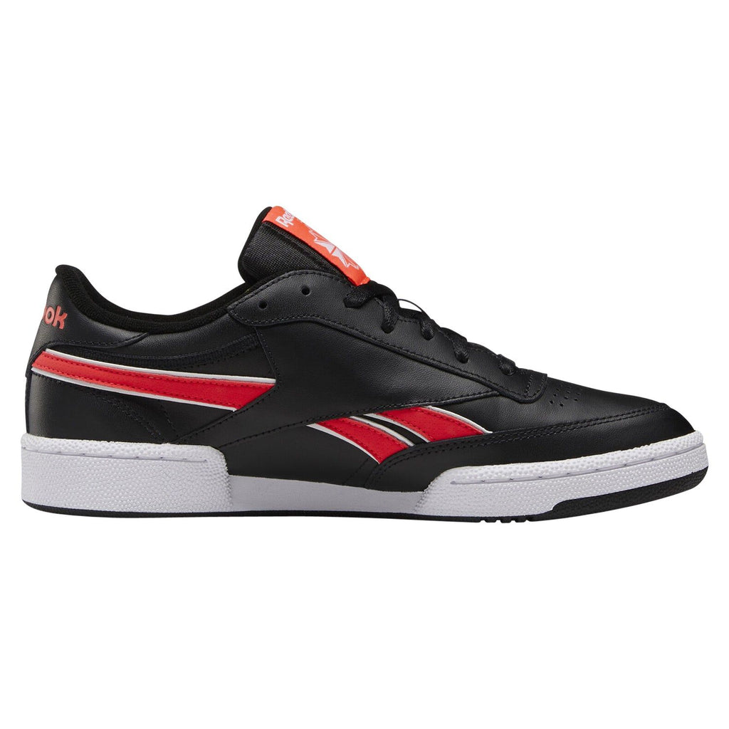 Reebok Classics Club C Revenge Plus Black Red ViaductClothing
