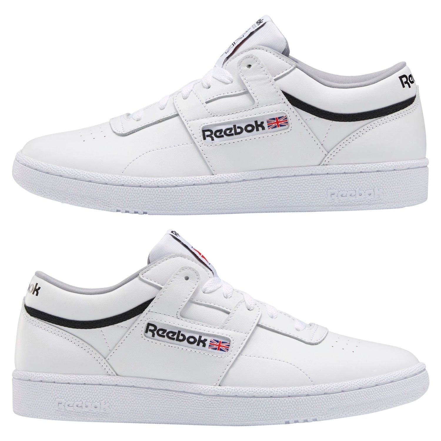 Reebok Classics Club Workout Shoes - White - ViaductClothing - -
