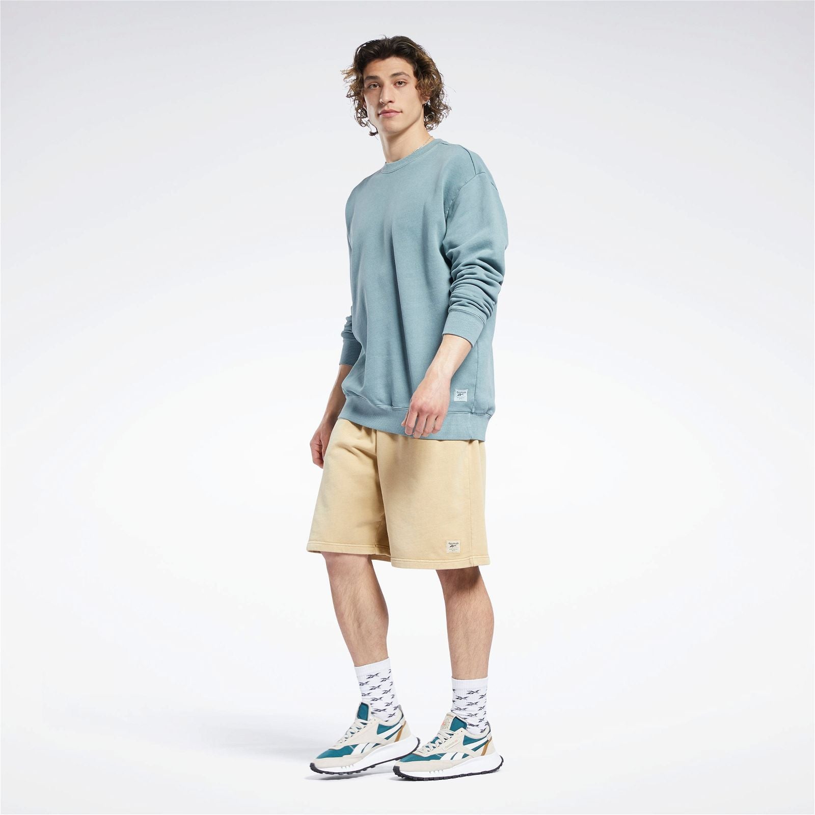 Reebok Classics Crew Neck Sweatshirt - Midnight Pine - ViaductClothing - -