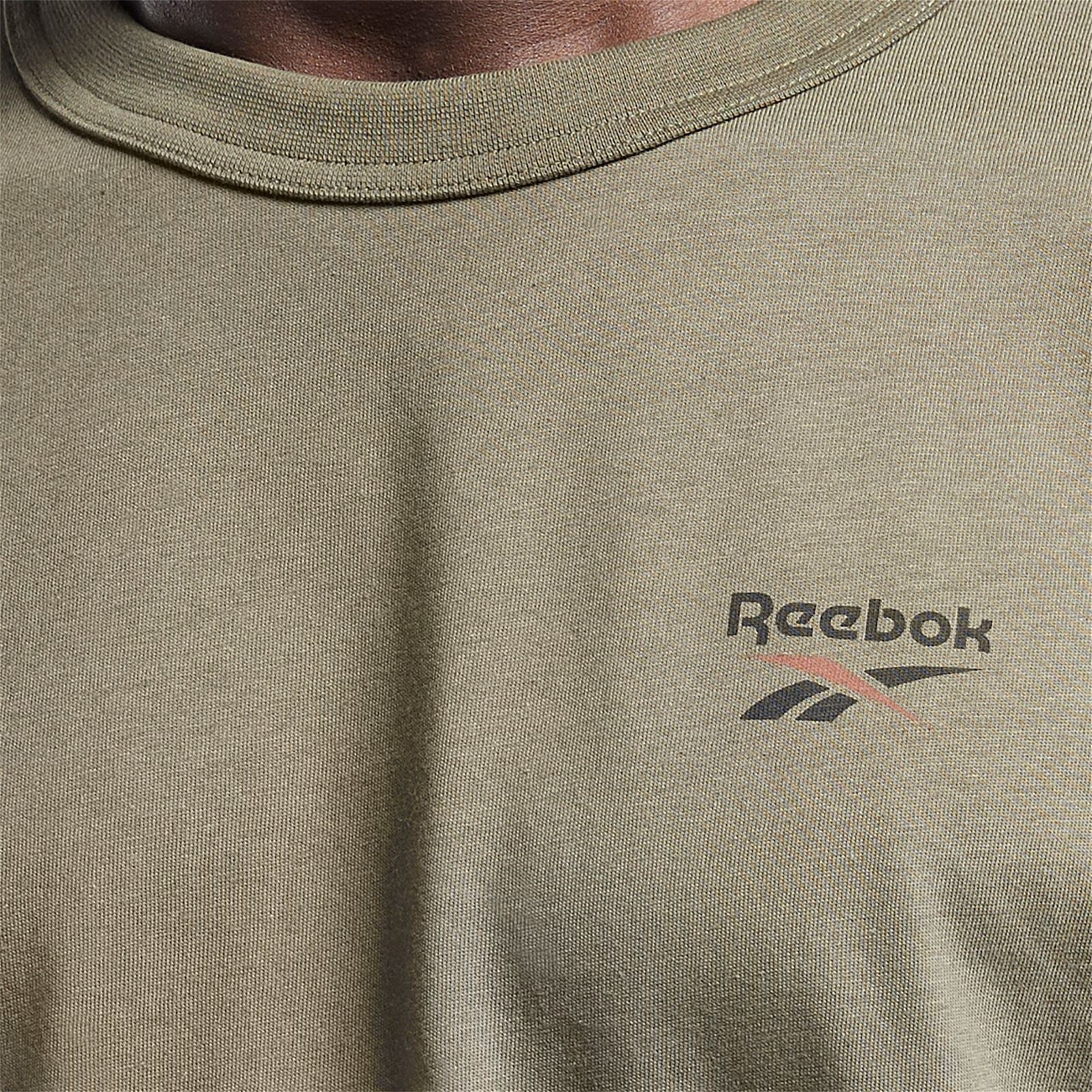 Reebok Classics Destination Long Sleeve T-shirt - Green - ViaductClothing - -