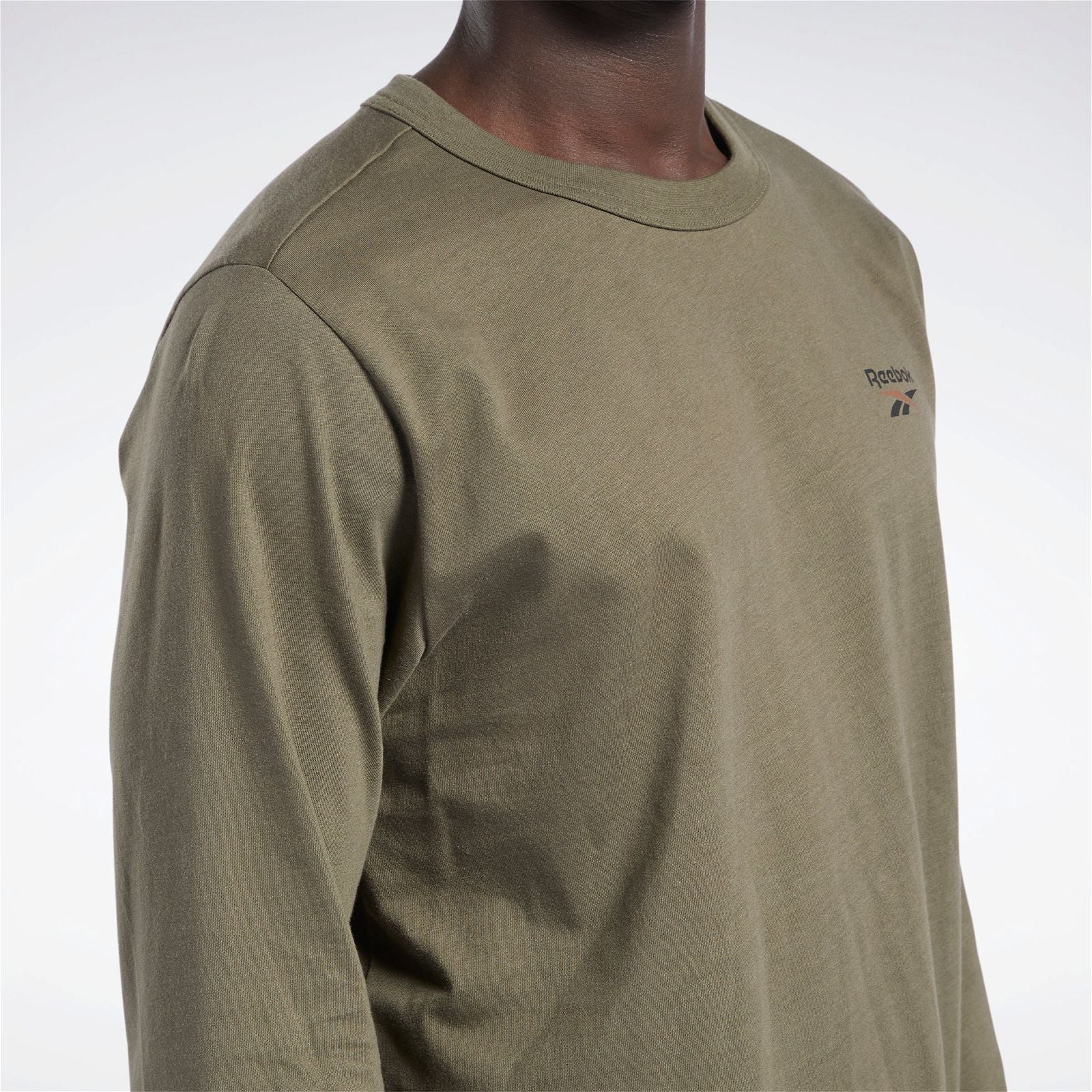 Reebok Classics Destination Long Sleeve T-shirt - Green - ViaductClothing - -
