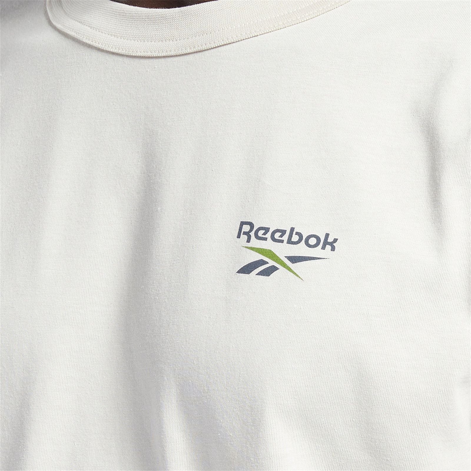 Reebok Classics Longsleeve Destination 'Rio de Janeiro' Tee - Beige - ViaductClothing - -