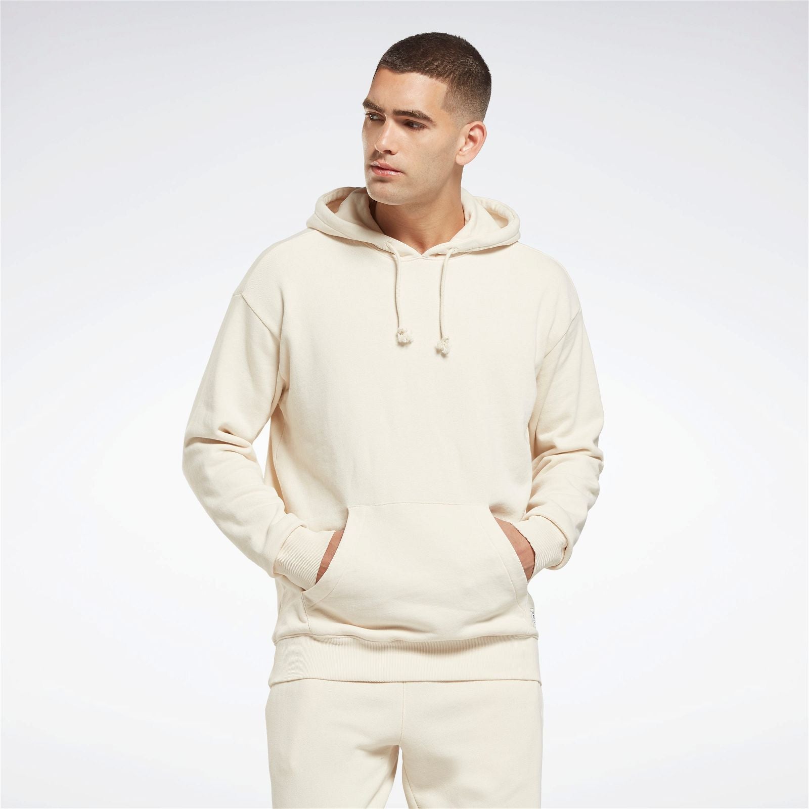 Reebok Classics Natural Dye Hoodie - White - ViaductClothing - -