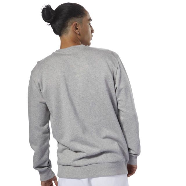 Reebok Classics Retro Starcrest Crew Neck Sweatshirt - Grey - ViaductClothing - -